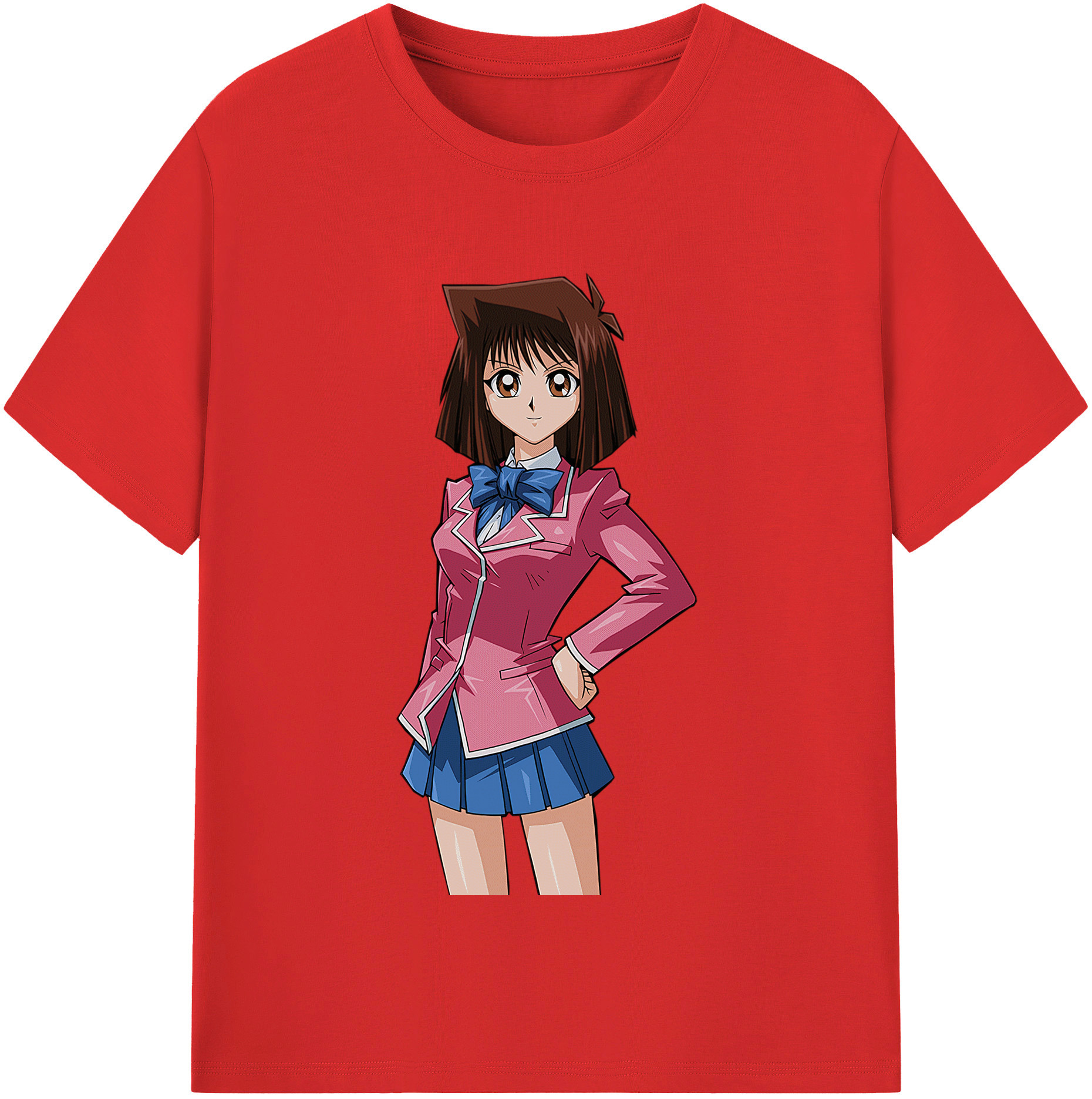 （画像用） 遊☆戯☆王 Yu-Gi-Oh! レディースカジュアルプリントTシャツ（綿100％）