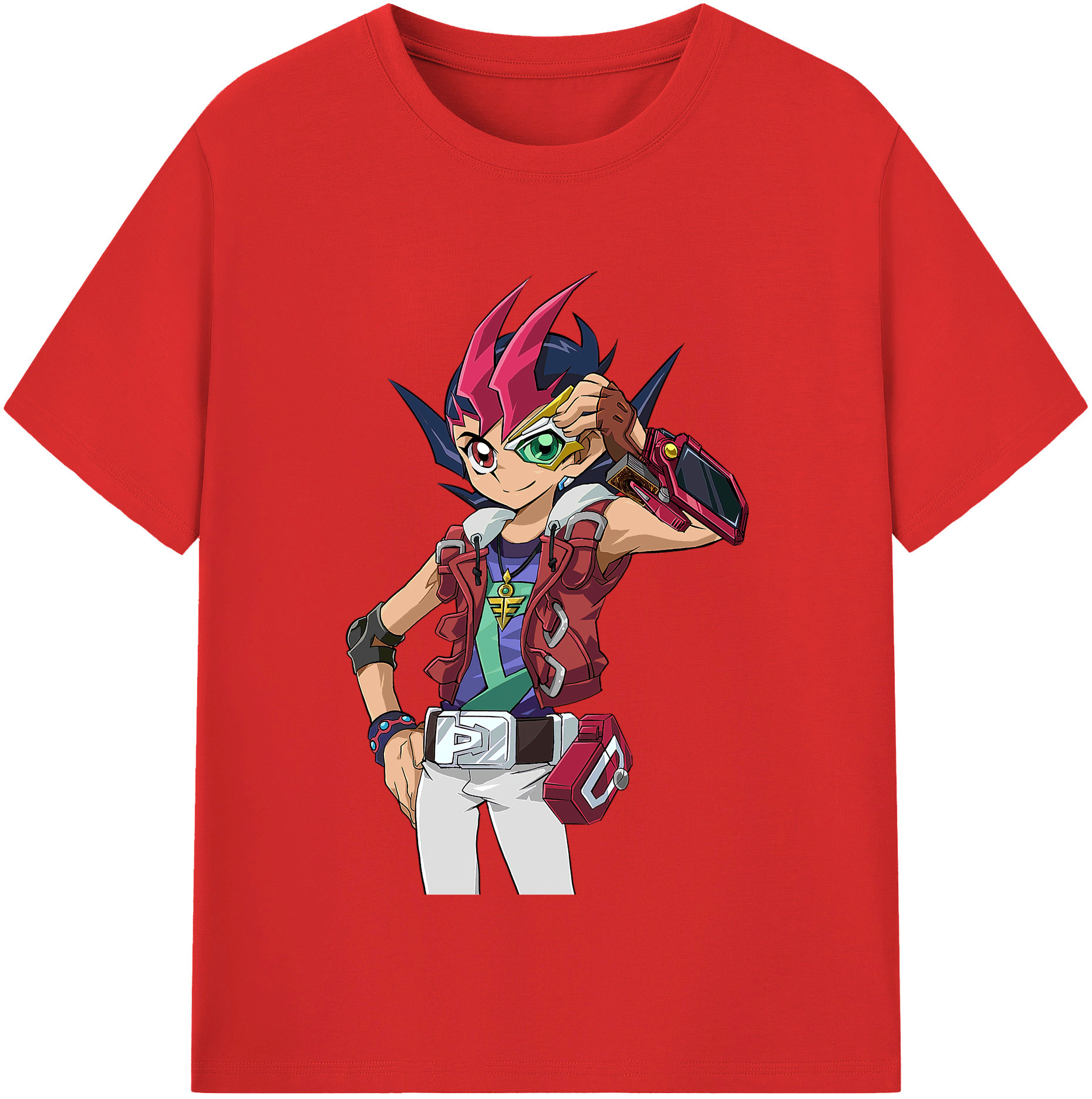 （画像用） 遊☆戯☆王 Yu-Gi-Oh! レディースカジュアルプリントTシャツ（綿100％）