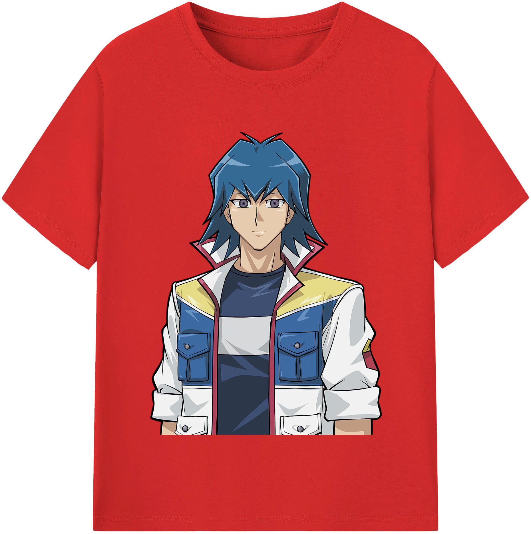 （画像用） 遊☆戯☆王 Yu-Gi-Oh! レディースカジュアルプリントTシャツ（綿100％）