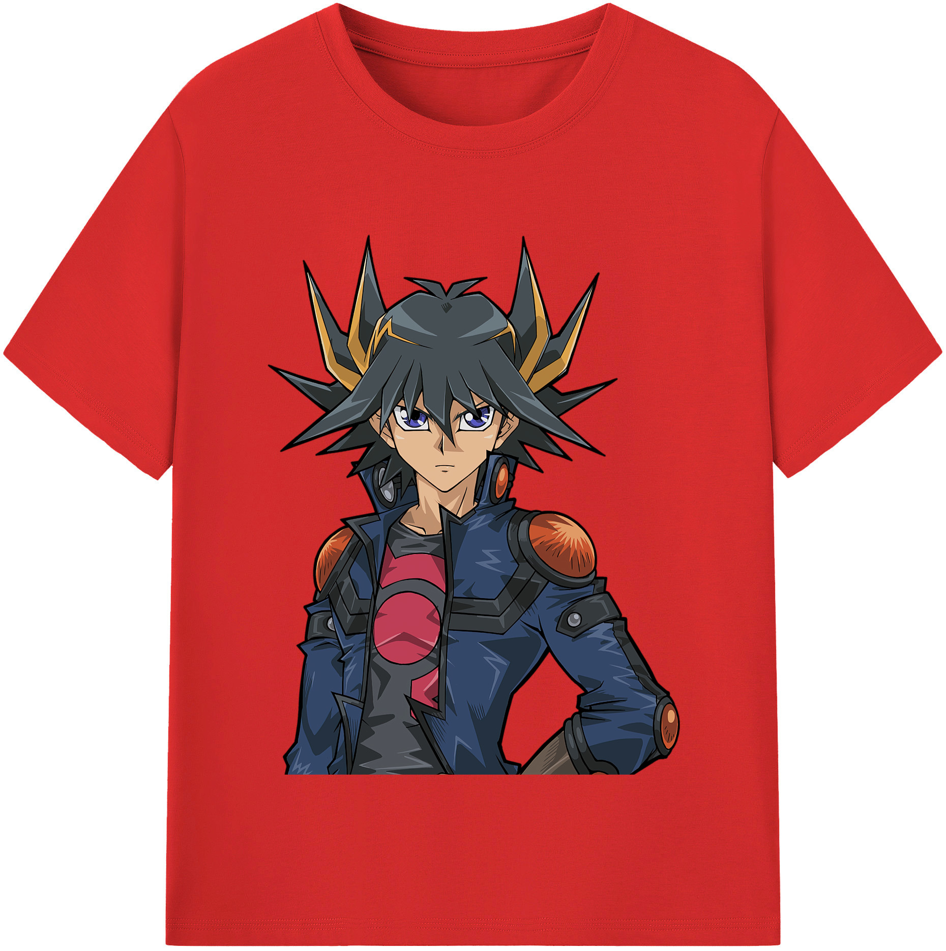 （画像用） 遊☆戯☆王 Yu-Gi-Oh! レディースカジュアルプリントTシャツ（綿100％）