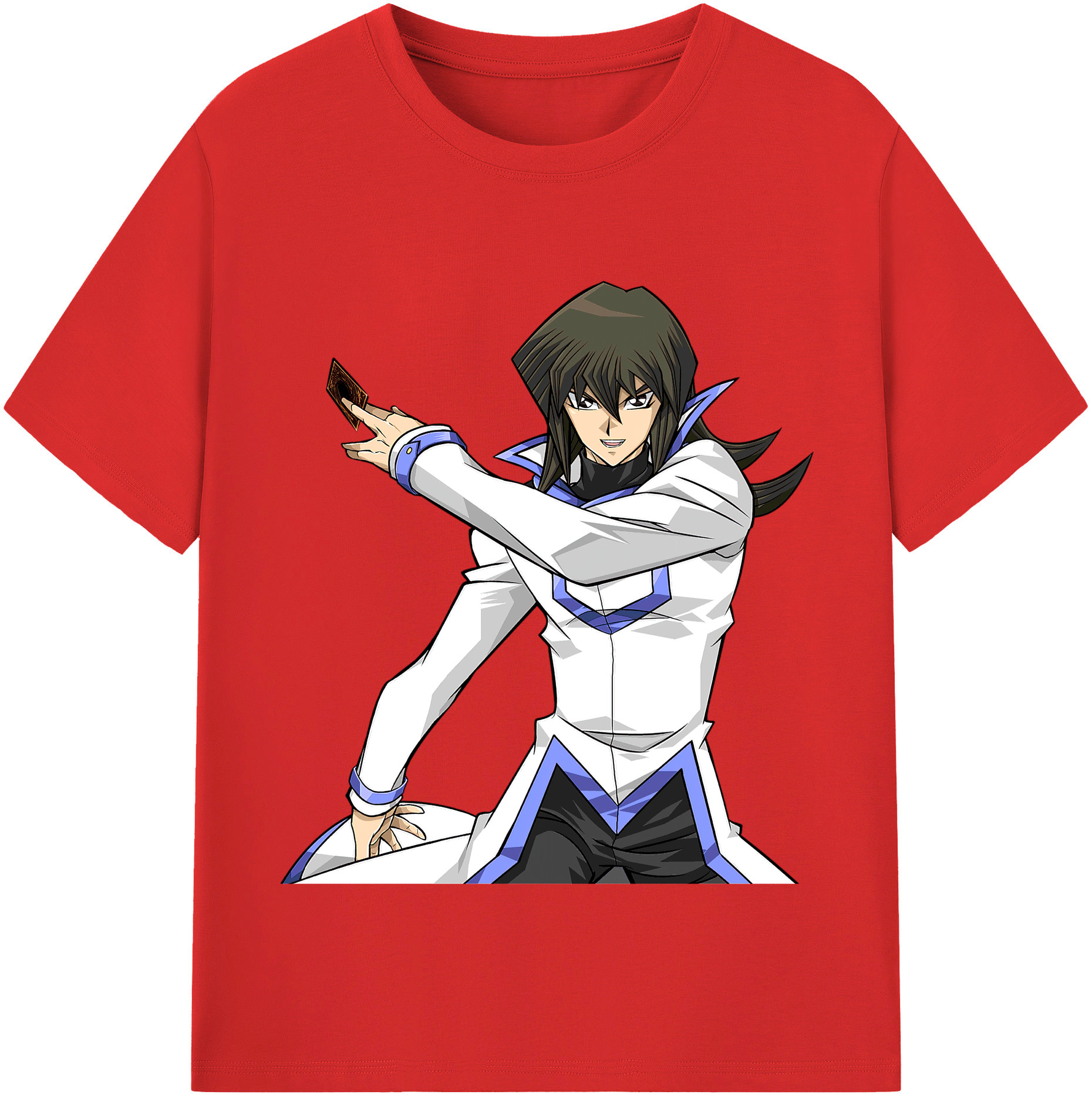 （画像用） 遊☆戯☆王 Yu-Gi-Oh! レディースカジュアルプリントTシャツ（綿100％）