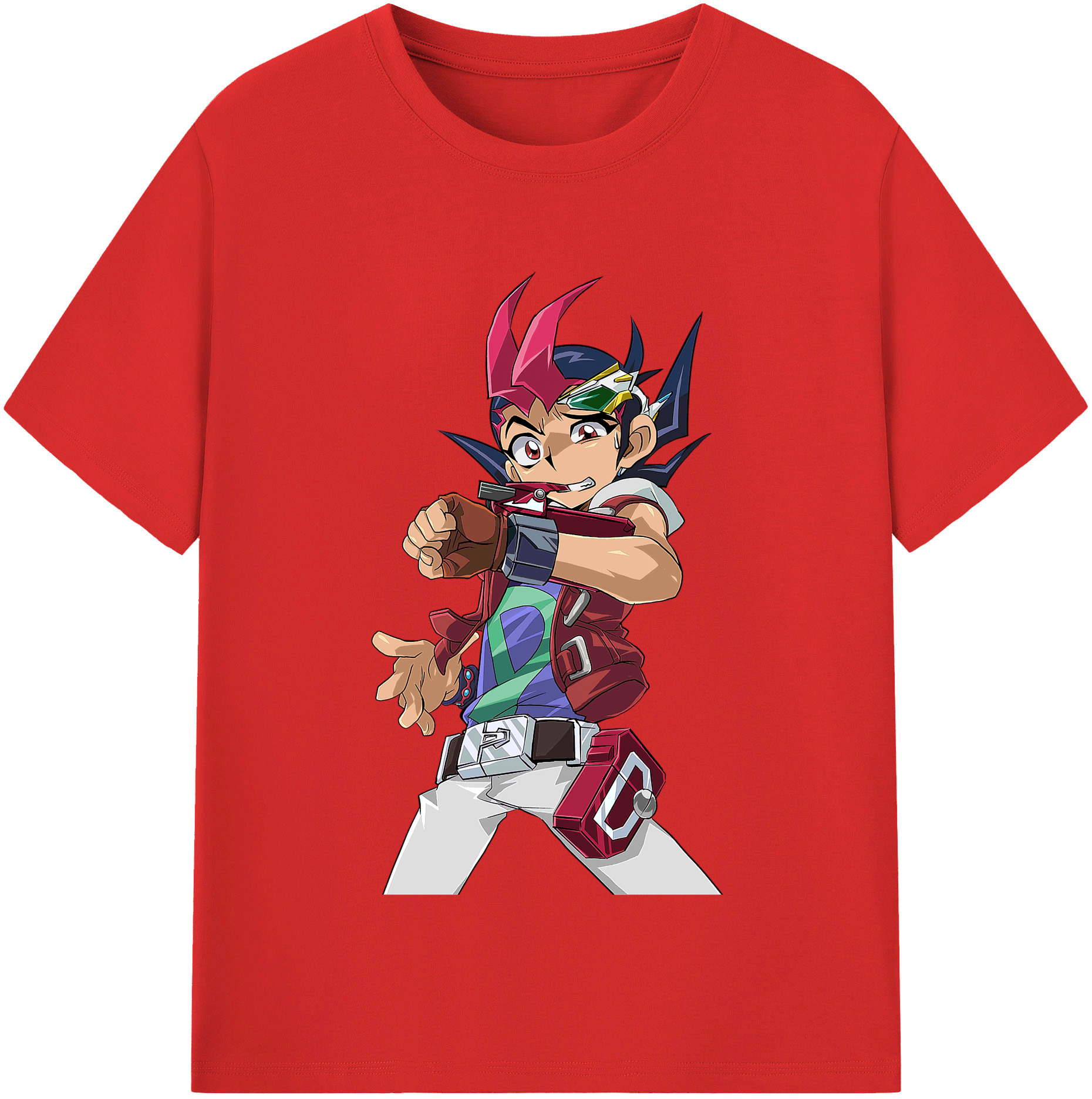 （画像用） 遊☆戯☆王 Yu-Gi-Oh! レディースカジュアルプリントTシャツ（綿100％）