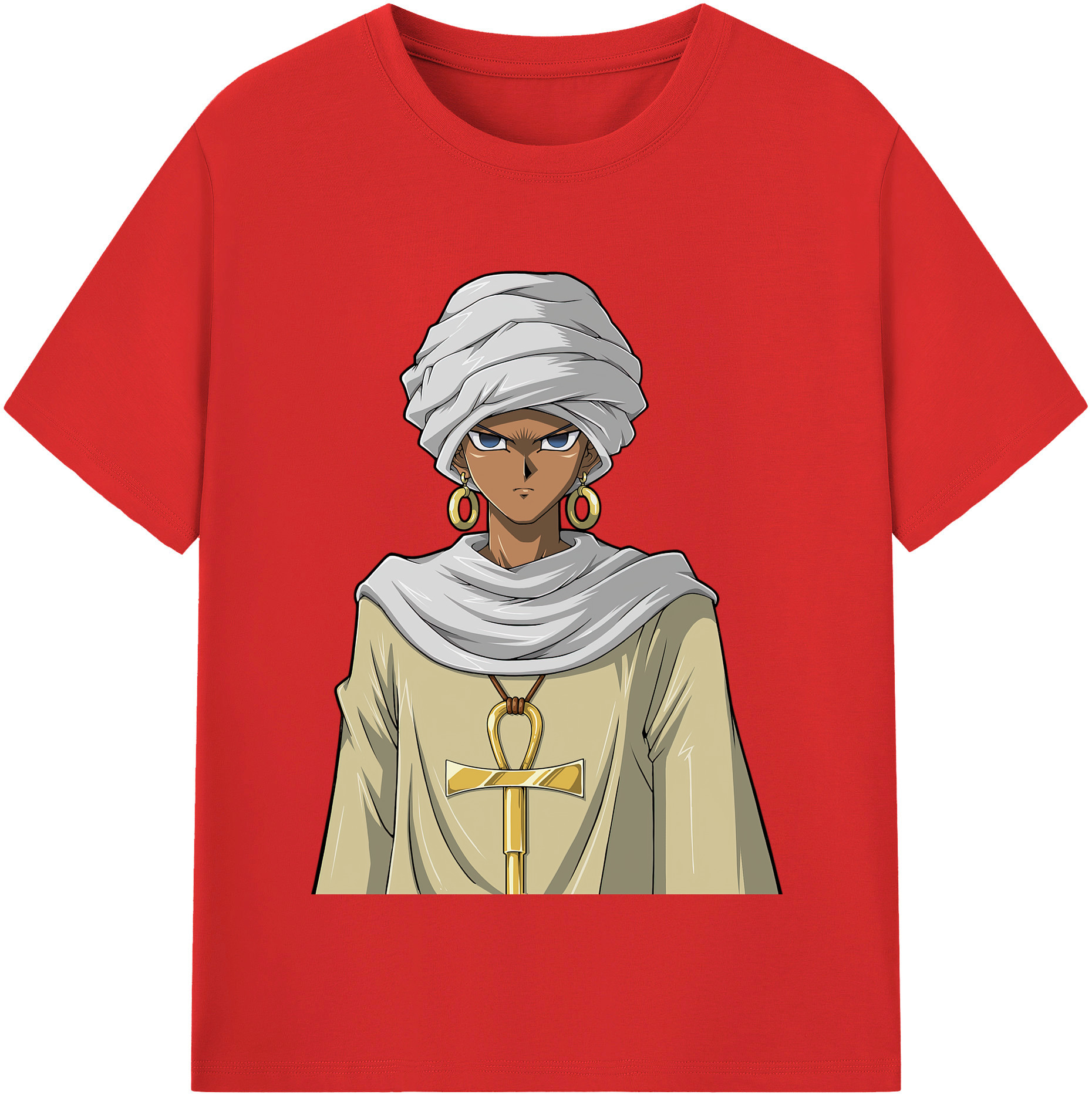 （画像用） 遊☆戯☆王 Yu-Gi-Oh! レディースカジュアルプリントTシャツ（綿100％）