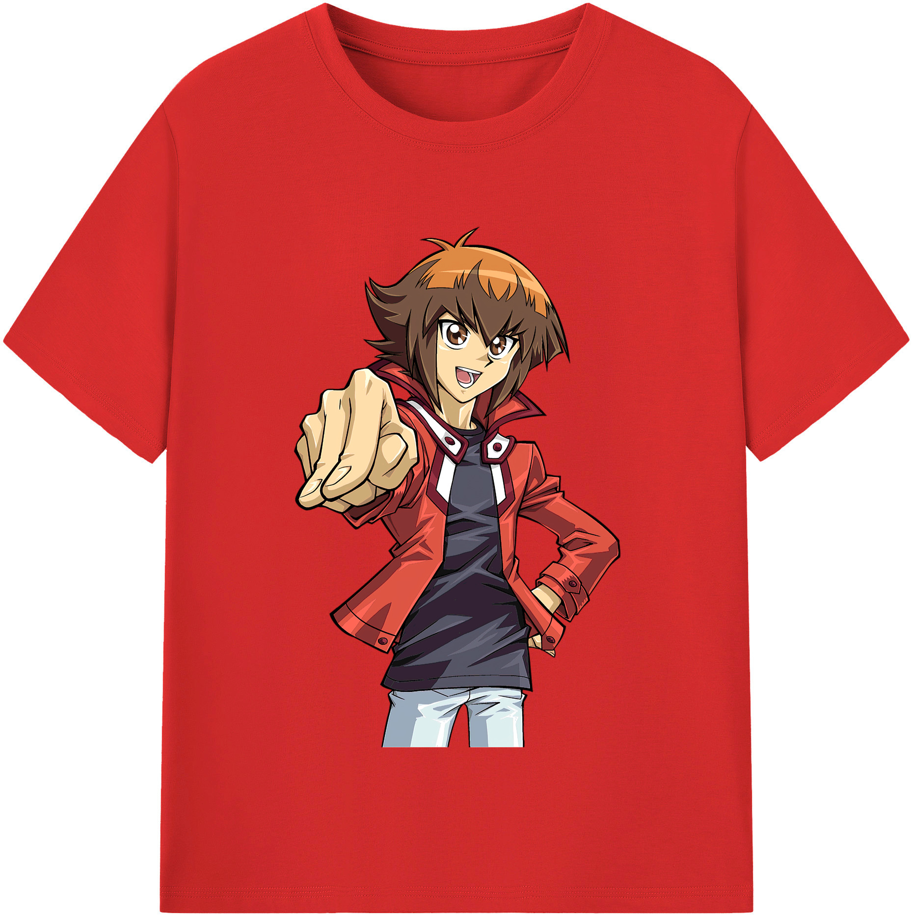 （画像用） 遊☆戯☆王 Yu-Gi-Oh! レディースカジュアルプリントTシャツ（綿100％）