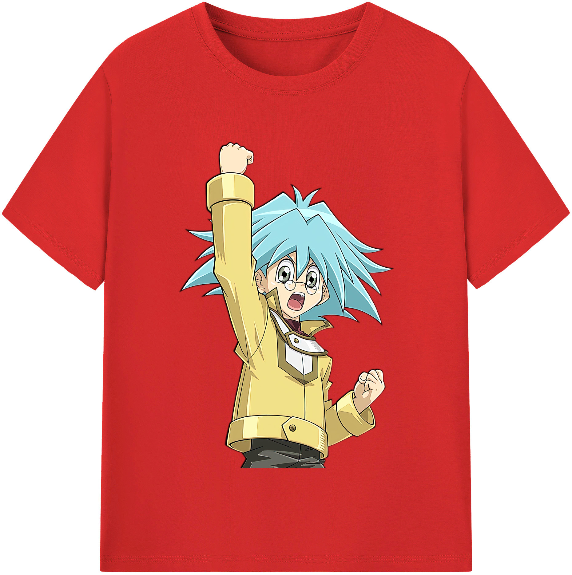 （画像用） 遊☆戯☆王 Yu-Gi-Oh! レディースカジュアルプリントTシャツ（綿100％）