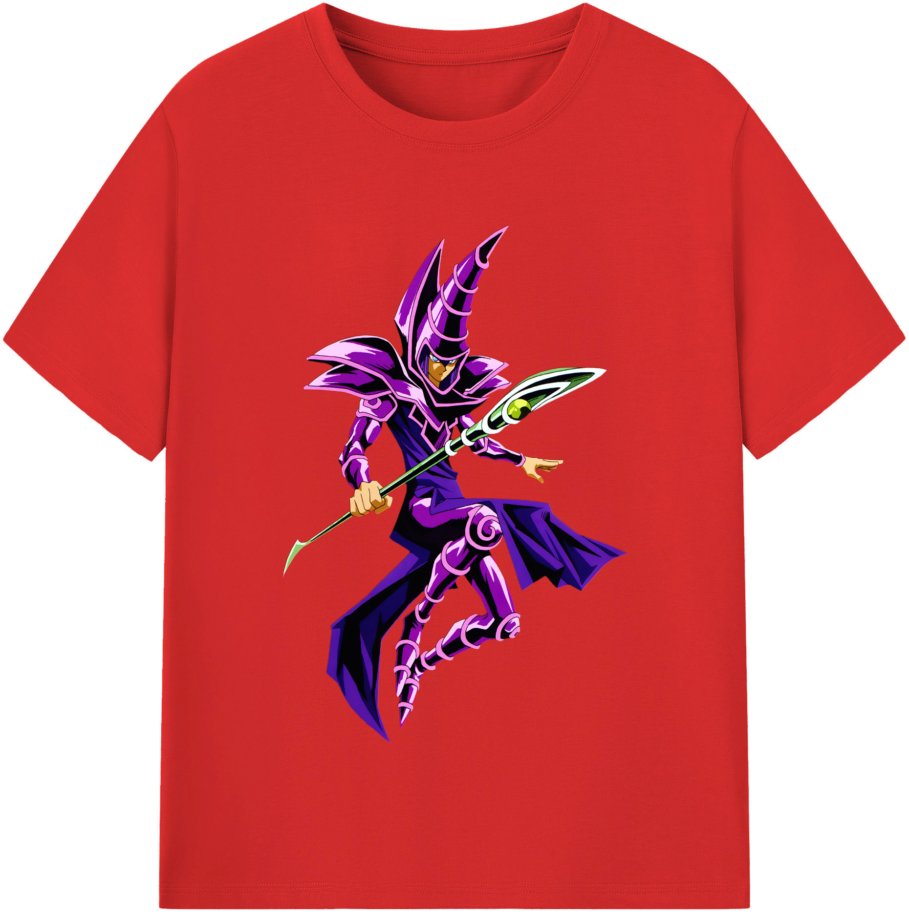 （画像用） 遊☆戯☆王 Yu-Gi-Oh! レディースカジュアルプリントTシャツ（綿100％）