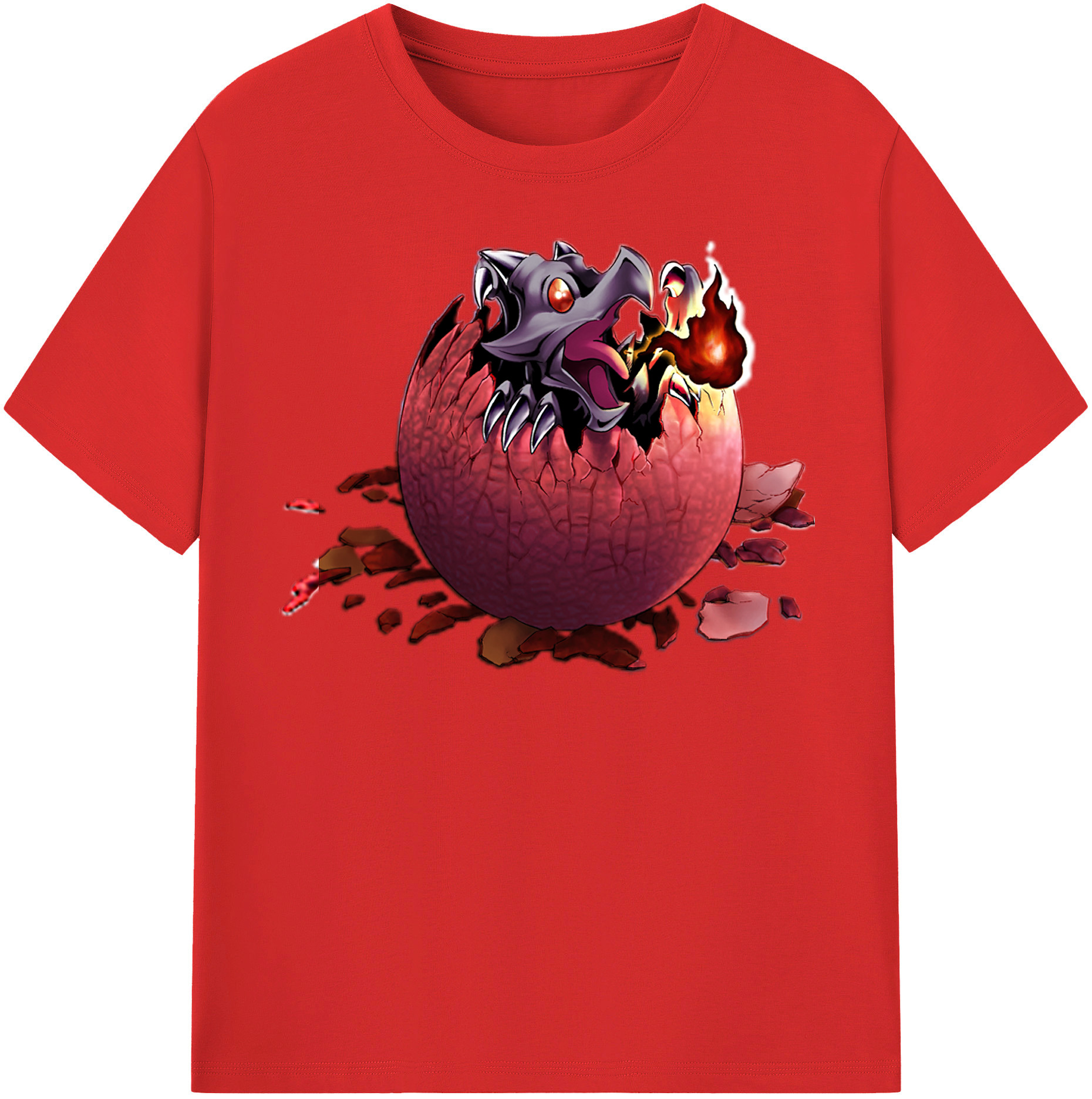 （画像用） 遊☆戯☆王 Yu-Gi-Oh! レディースカジュアルプリントTシャツ（綿100％）