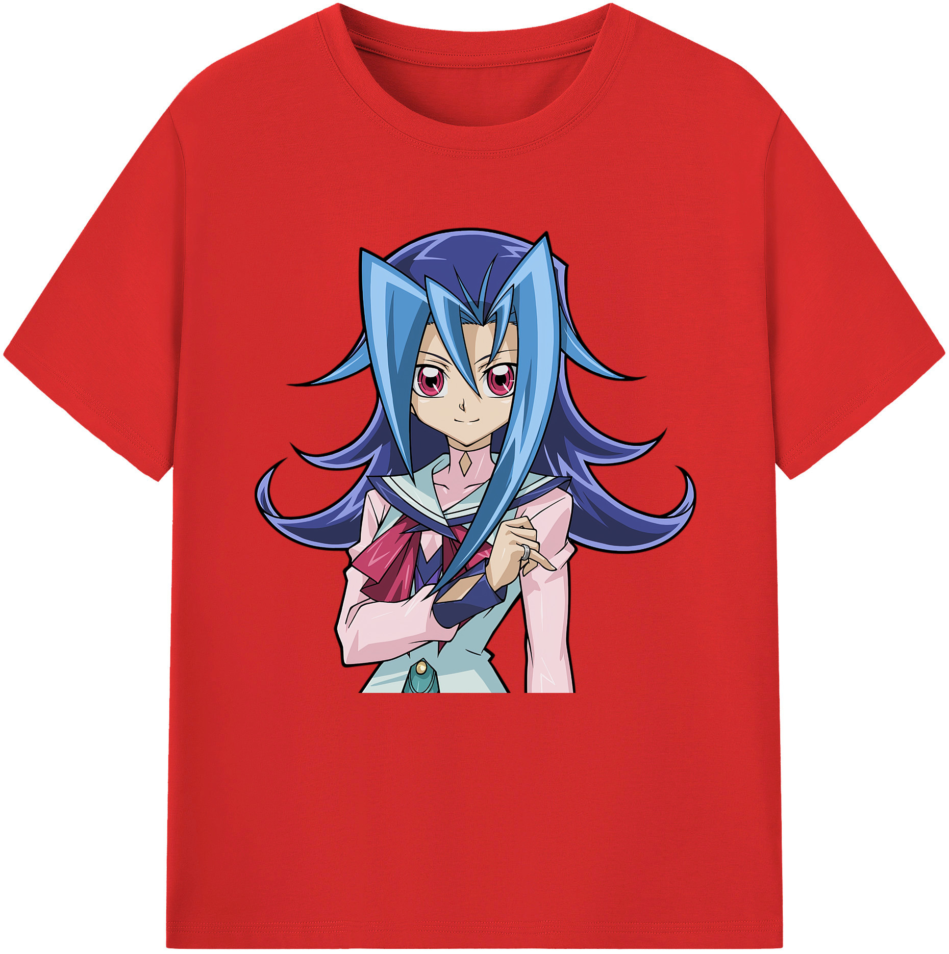 （画像用） 遊☆戯☆王 Yu-Gi-Oh! レディースカジュアルプリントTシャツ（綿100％）