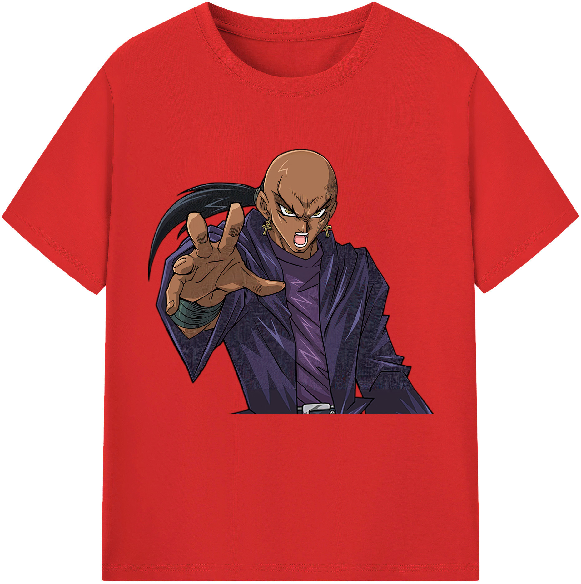 （画像用） 遊☆戯☆王 Yu-Gi-Oh! レディースカジュアルプリントTシャツ（綿100％）