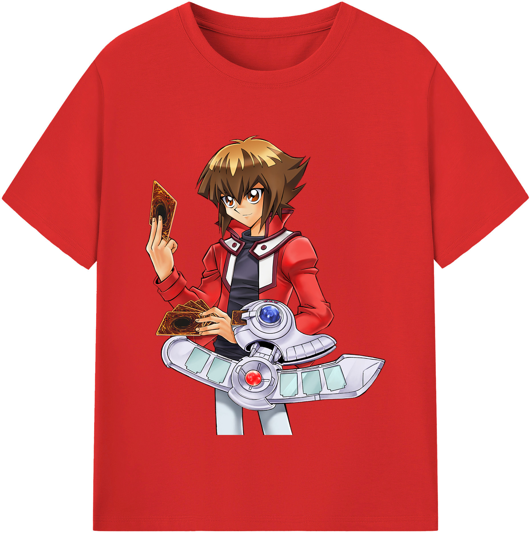 （画像用） 遊☆戯☆王 Yu-Gi-Oh! レディースカジュアルプリントTシャツ（綿100％）