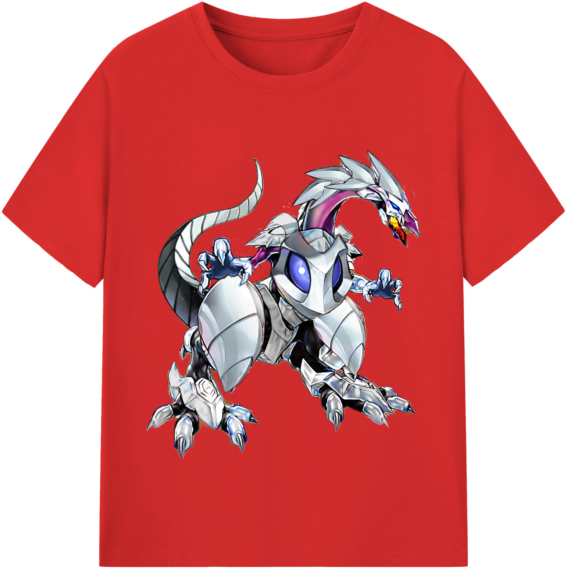 （画像用） 遊☆戯☆王 Yu-Gi-Oh! レディースカジュアルプリントTシャツ（綿100％）