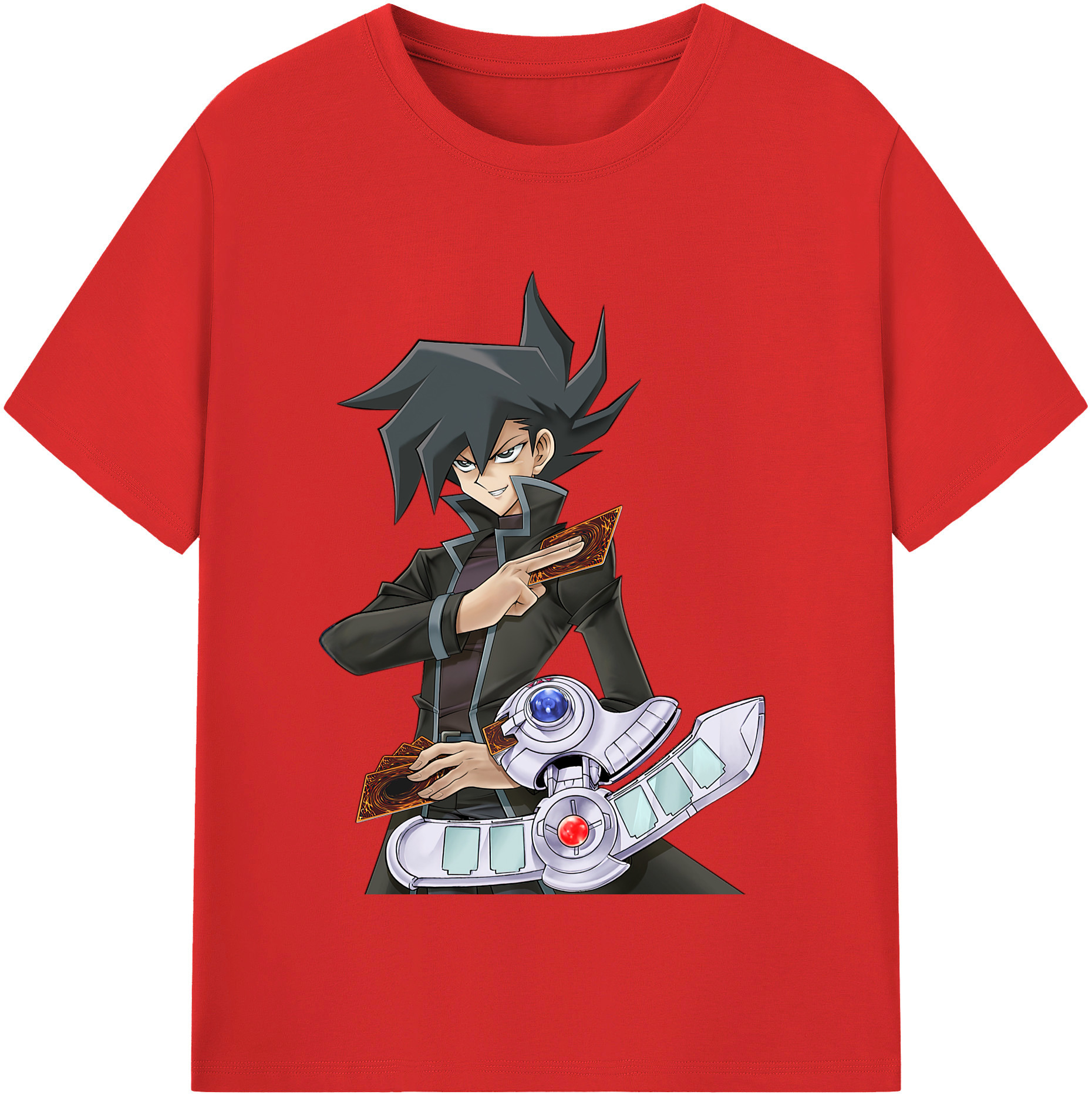 （画像用） 遊☆戯☆王 Yu-Gi-Oh! レディースカジュアルプリントTシャツ（綿100％）