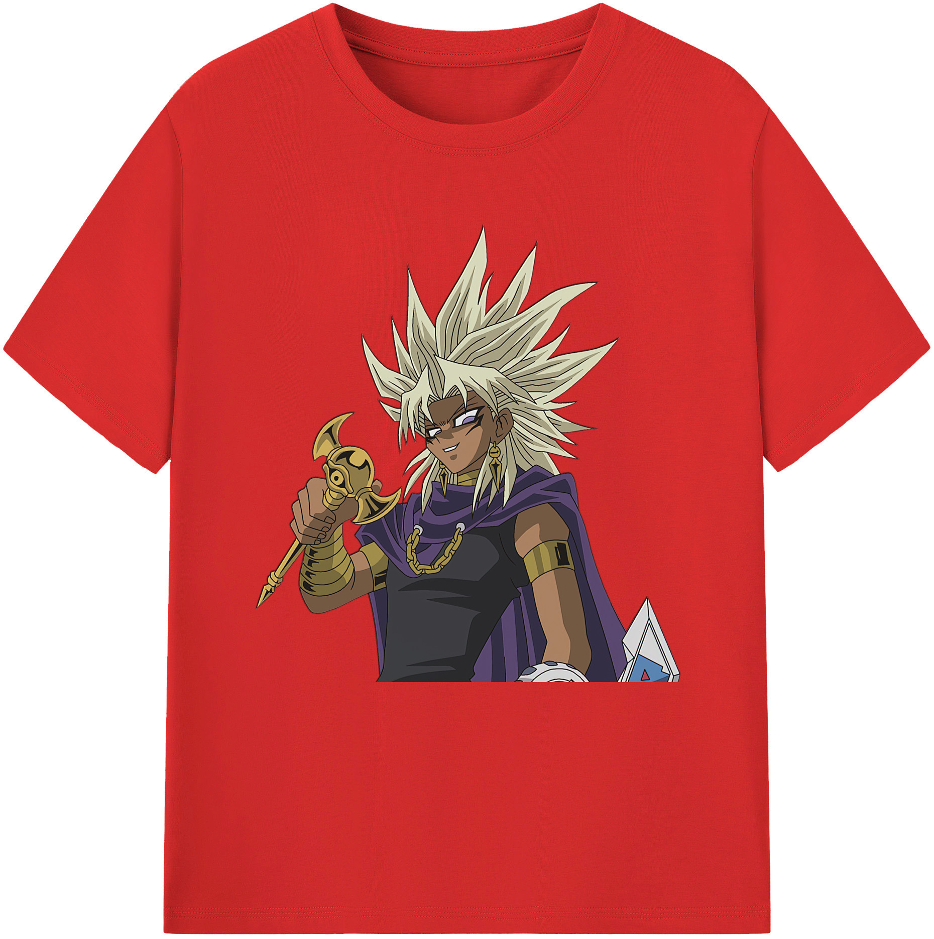 （画像用） 遊☆戯☆王 Yu-Gi-Oh! レディースカジュアルプリントTシャツ（綿100％）