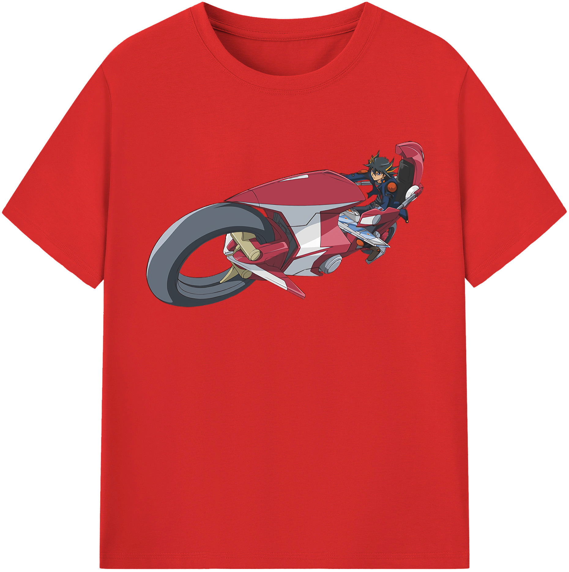 （画像用） 遊☆戯☆王 Yu-Gi-Oh! レディースカジュアルプリントTシャツ（綿100％）