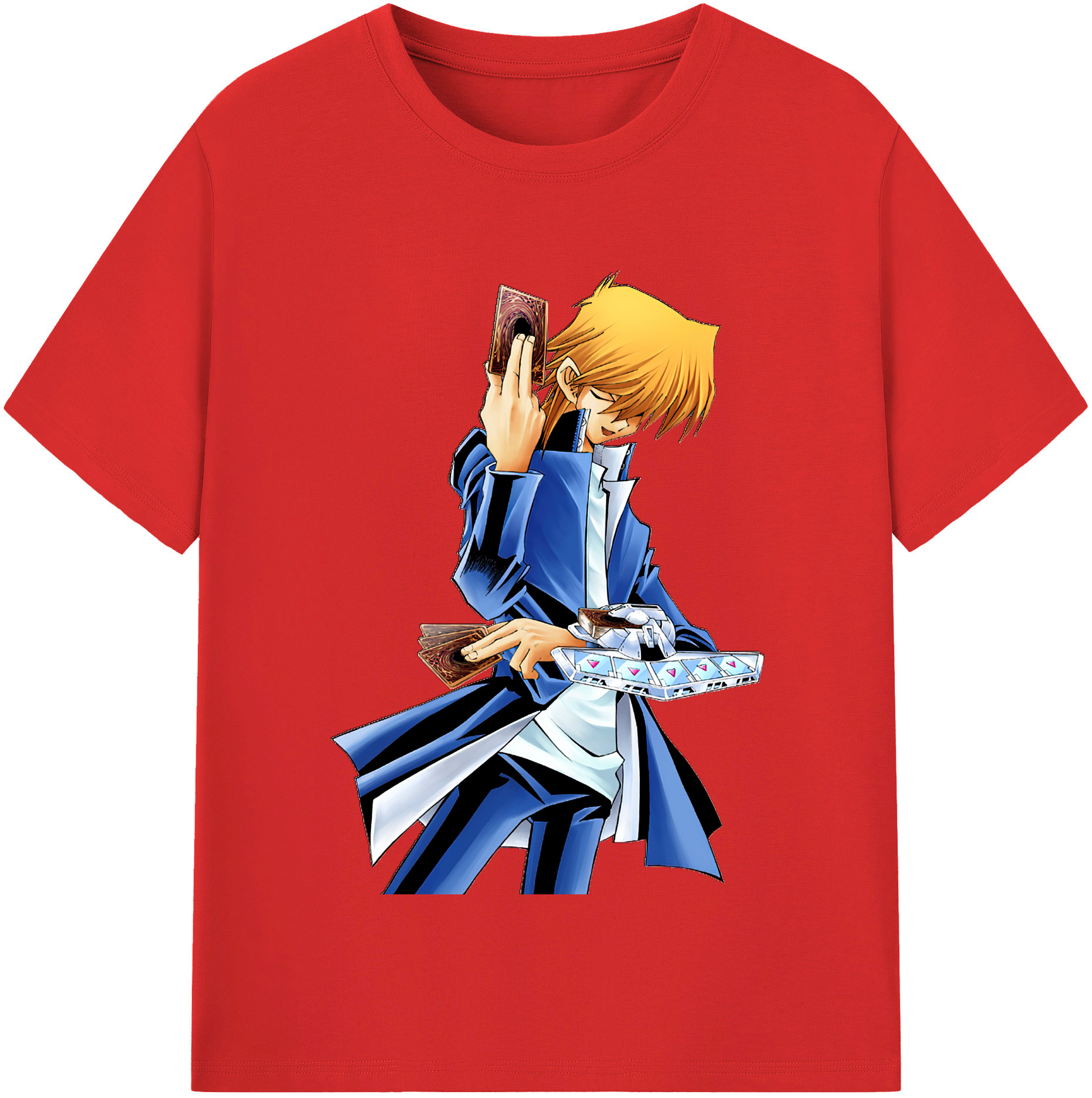 （画像用） 遊☆戯☆王 Yu-Gi-Oh! レディースカジュアルプリントTシャツ（綿100％）