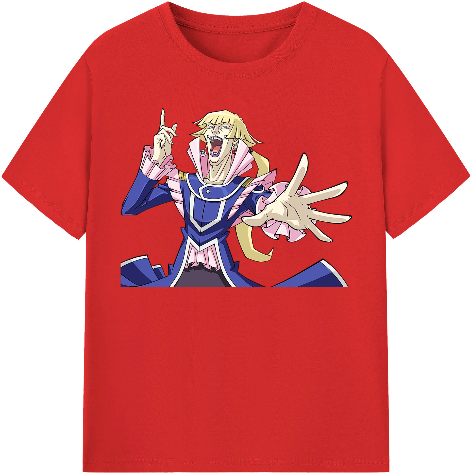 （画像用） 遊☆戯☆王 Yu-Gi-Oh! レディースカジュアルプリントTシャツ（綿100％）