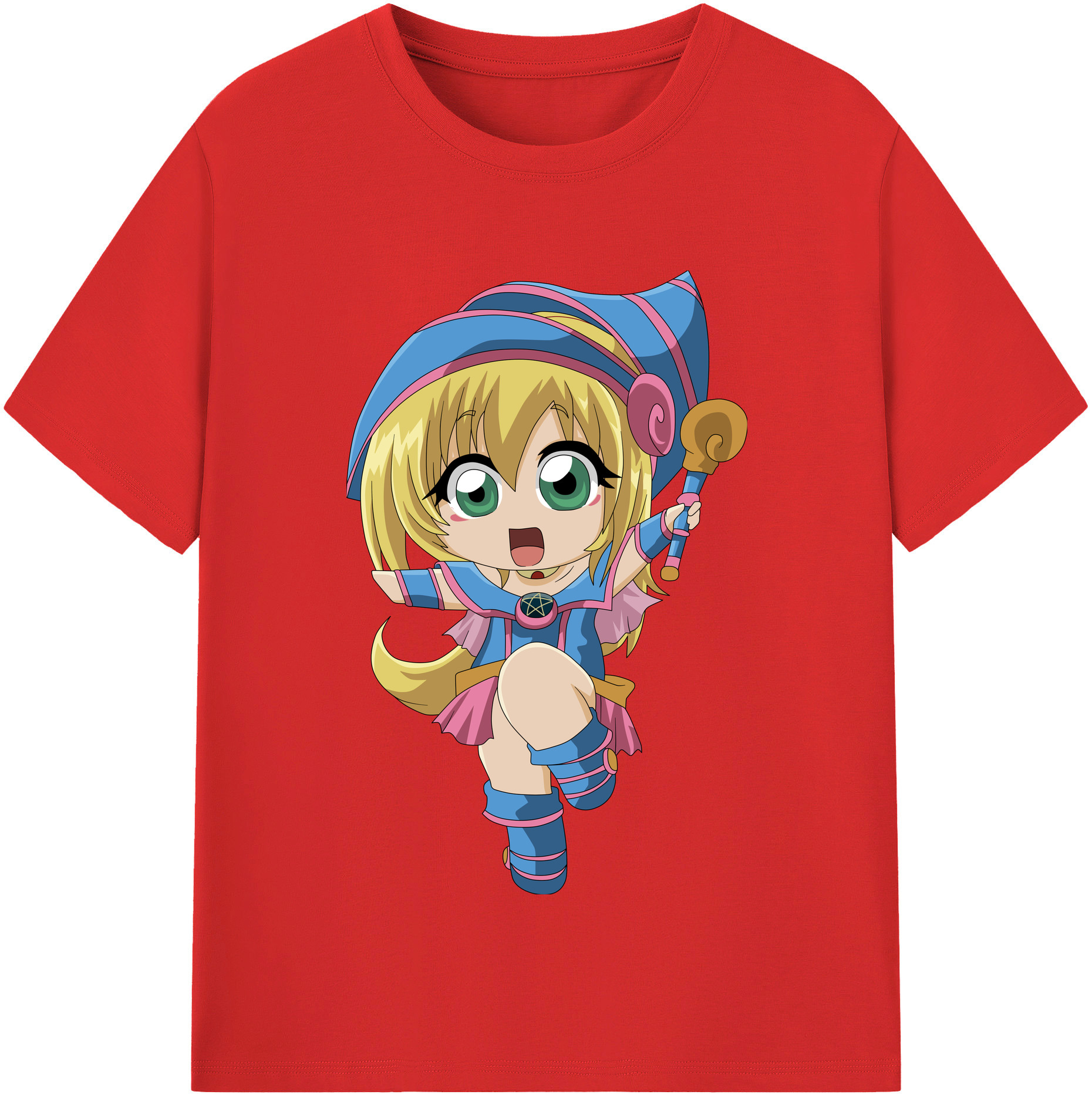 （画像用） 遊☆戯☆王 Yu-Gi-Oh! レディースカジュアルプリントTシャツ（綿100％）