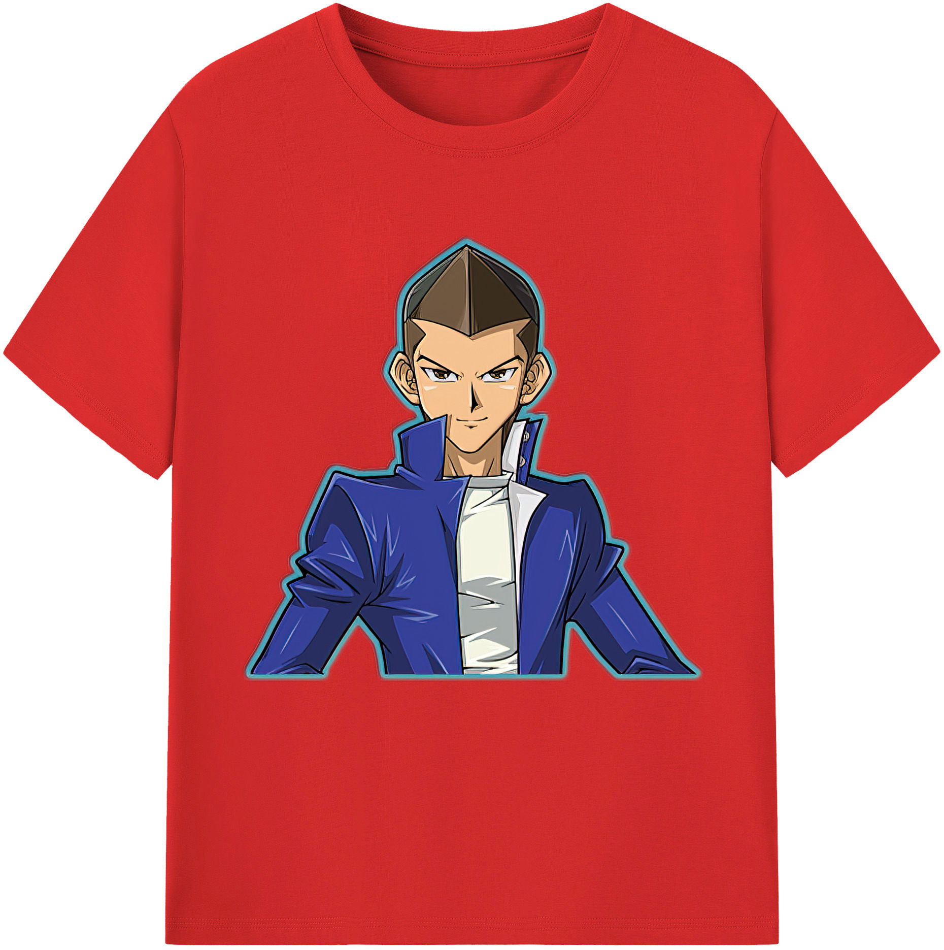 （画像用） 遊☆戯☆王 Yu-Gi-Oh! レディースカジュアルプリントTシャツ（綿100％）