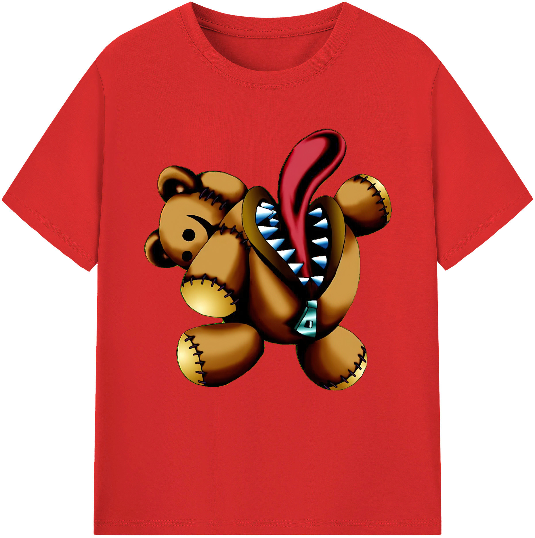 （画像用） 遊☆戯☆王 Yu-Gi-Oh! レディースカジュアルプリントTシャツ（綿100％）