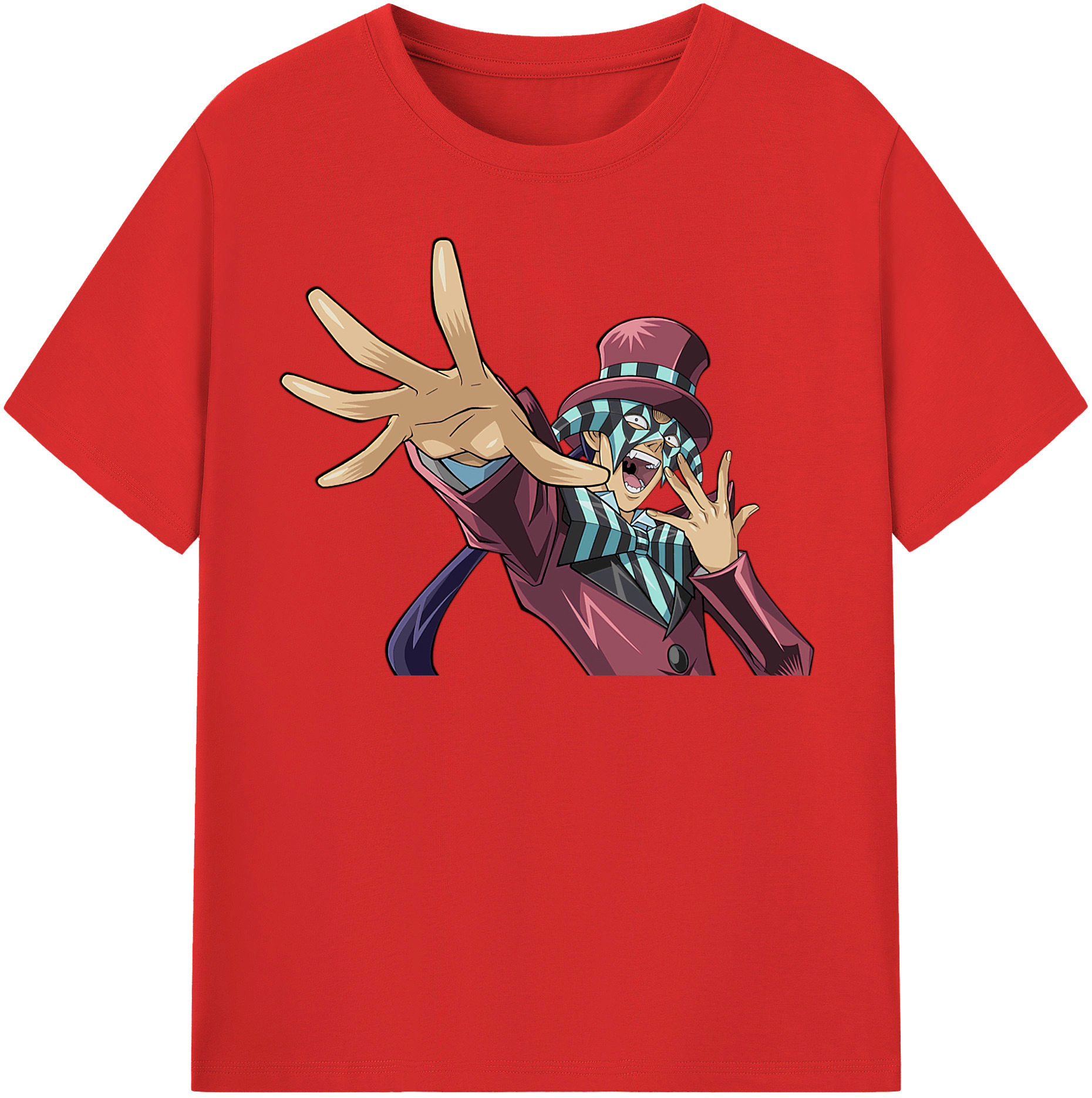 （画像用） 遊☆戯☆王 Yu-Gi-Oh! レディースカジュアルプリントTシャツ（綿100％）