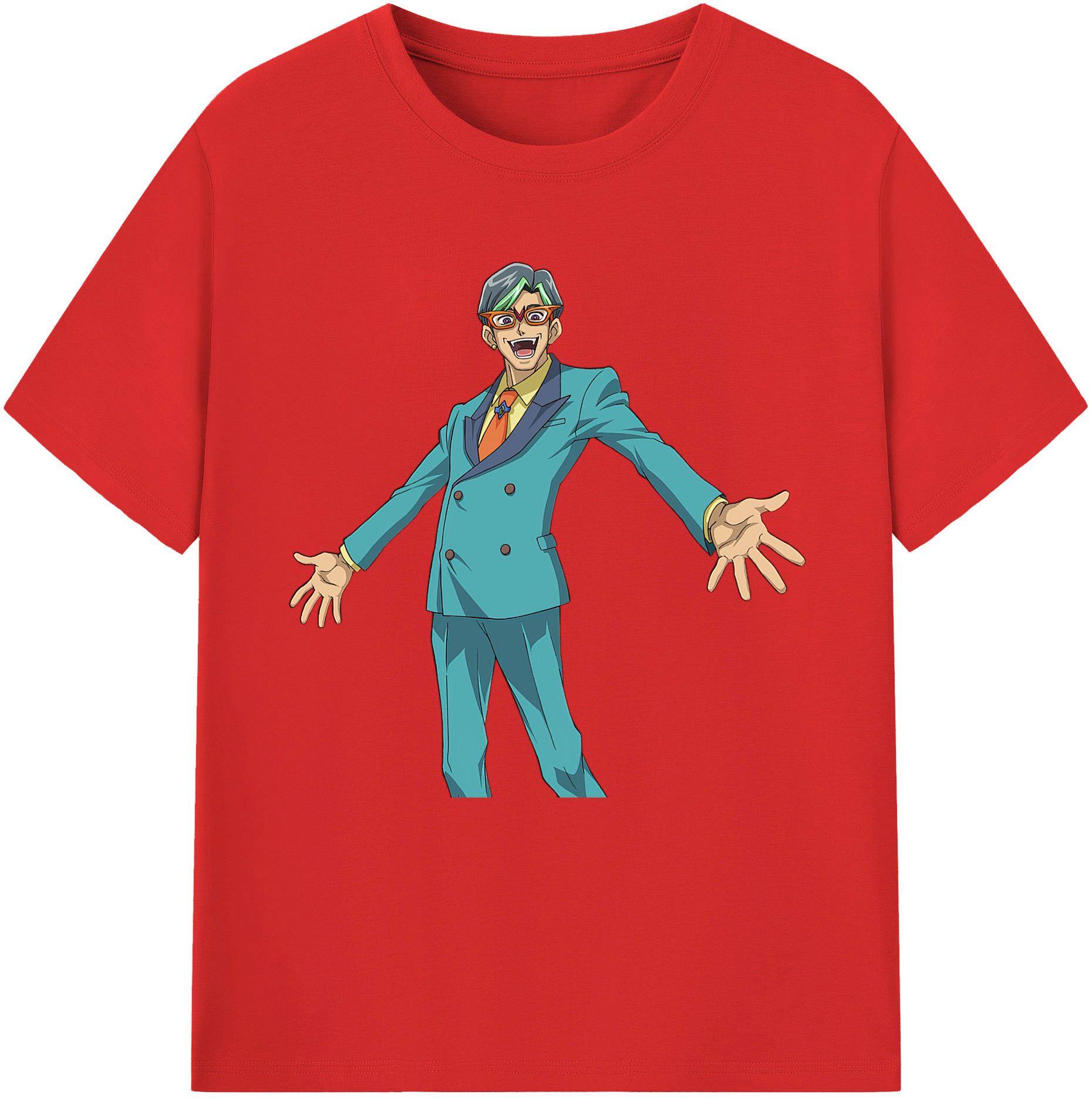 （画像用） 遊☆戯☆王 Yu-Gi-Oh! レディースカジュアルプリントTシャツ（綿100％）