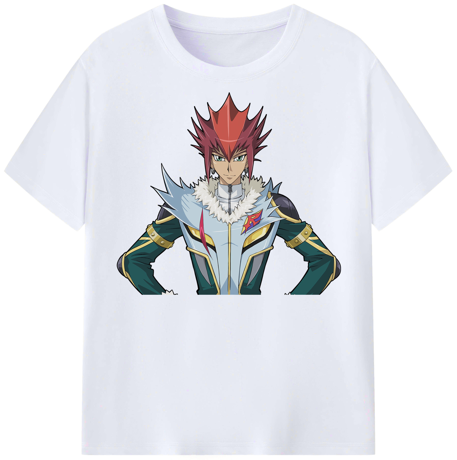 （画像用） 遊☆戯☆王 Yu-Gi-Oh! レディースカジュアルプリントTシャツ（綿100％）