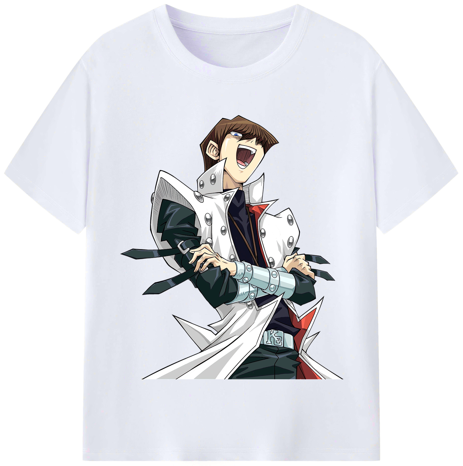 （画像用） 遊☆戯☆王 Yu-Gi-Oh! レディースカジュアルプリントTシャツ（綿100％）