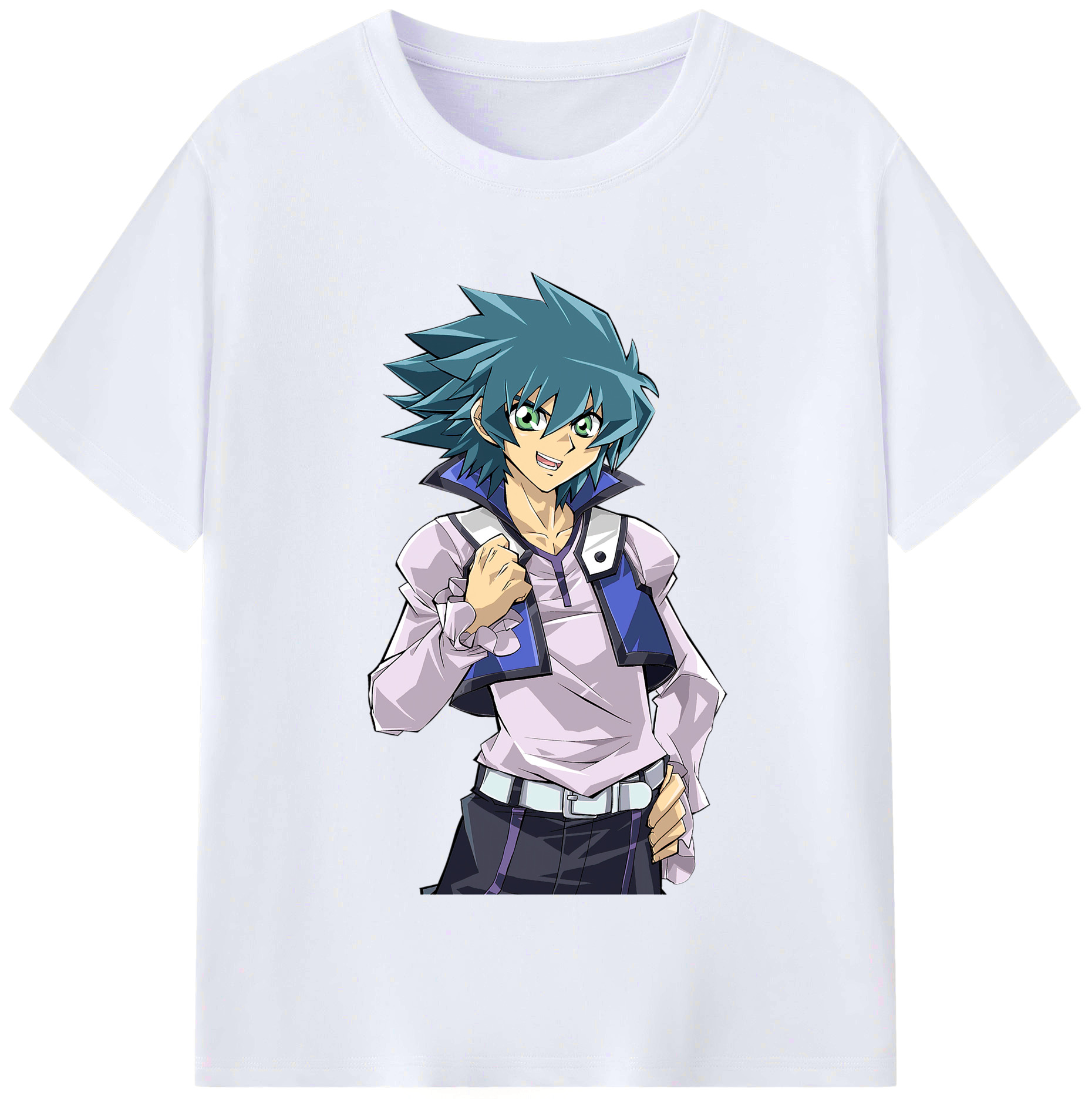 （画像用） 遊☆戯☆王 Yu-Gi-Oh! レディースカジュアルプリントTシャツ（綿100％）