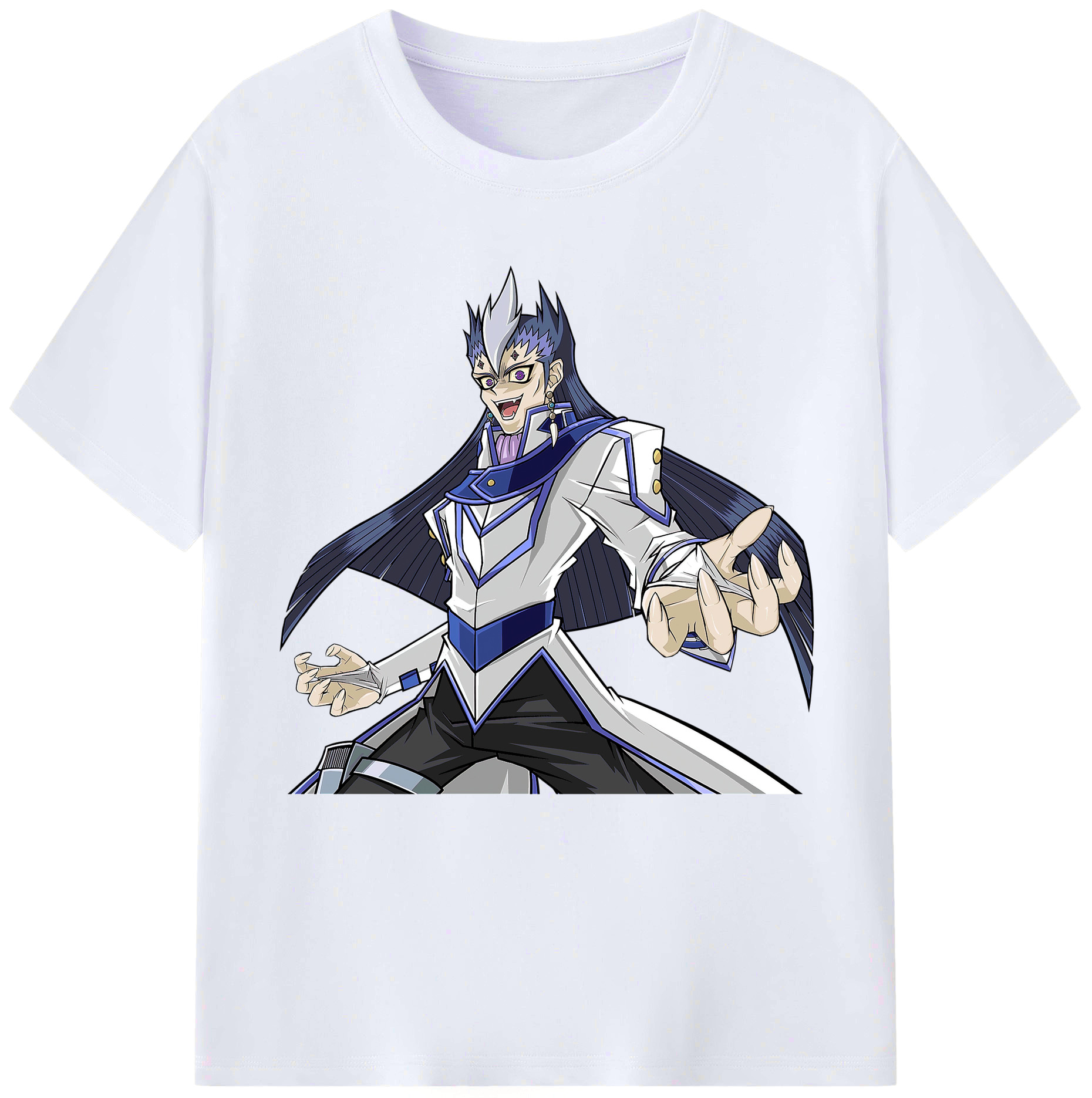 （画像用） 遊☆戯☆王 Yu-Gi-Oh! レディースカジュアルプリントTシャツ（綿100％）