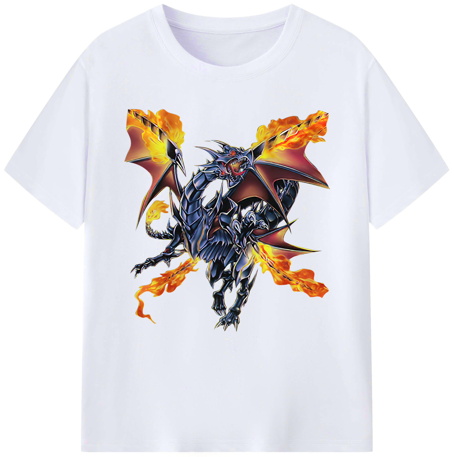 （画像用） 遊☆戯☆王 Yu-Gi-Oh! レディースカジュアルプリントTシャツ（綿100％）
