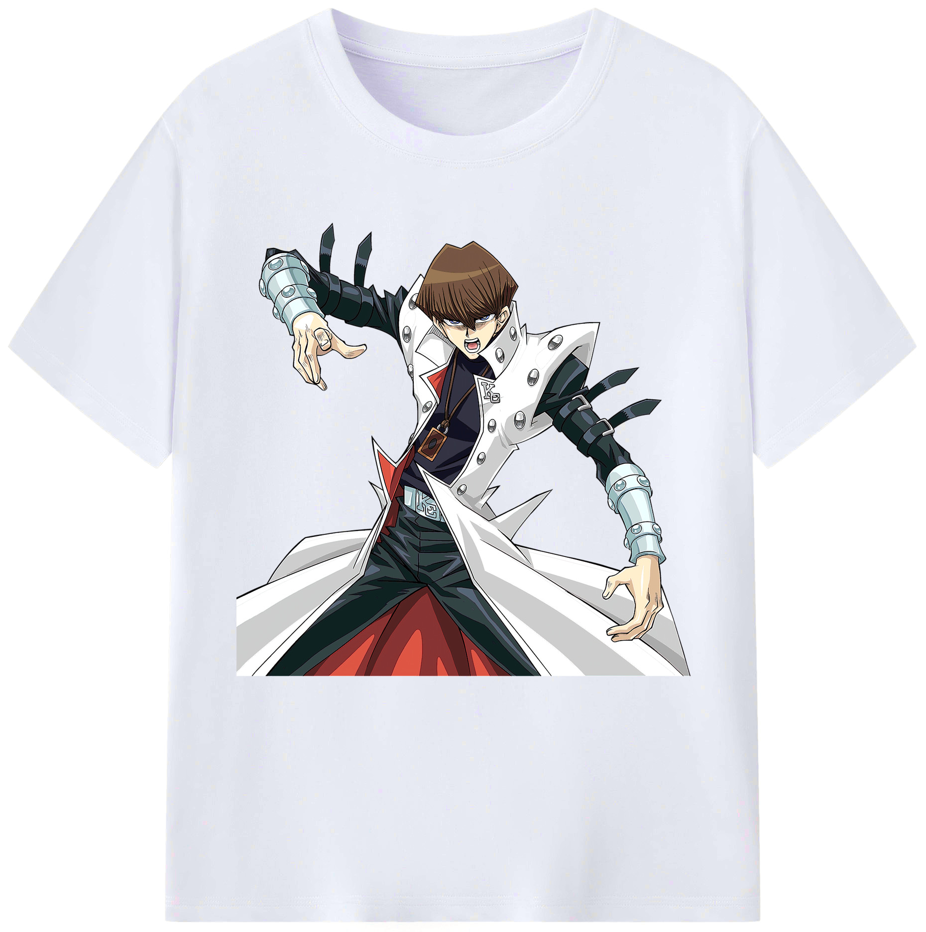 （画像用） 遊☆戯☆王 Yu-Gi-Oh! レディースカジュアルプリントTシャツ（綿100％）