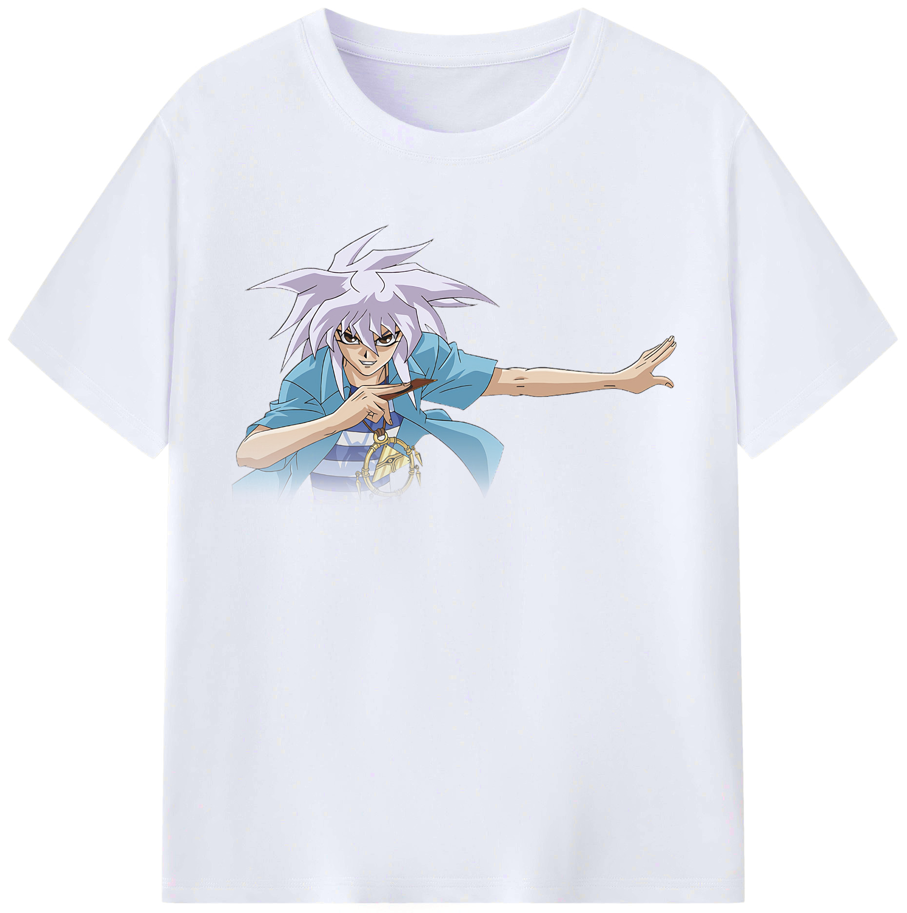 （画像用） 遊☆戯☆王 Yu-Gi-Oh! レディースカジュアルプリントTシャツ（綿100％）