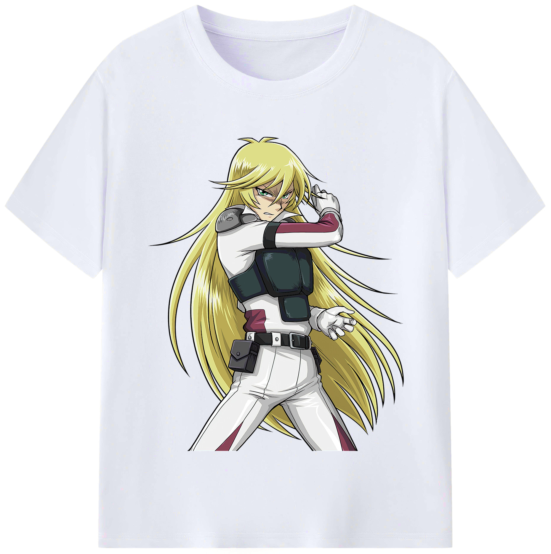 （画像用） 遊☆戯☆王 Yu-Gi-Oh! レディースカジュアルプリントTシャツ（綿100％）