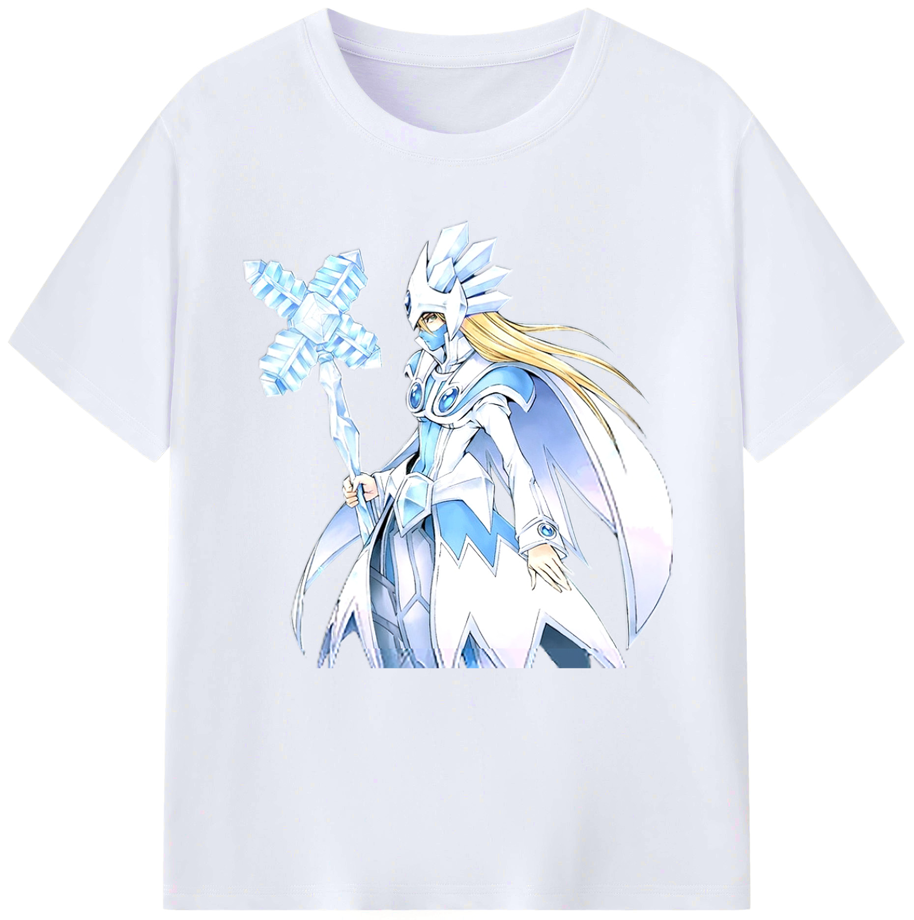 （画像用） 遊☆戯☆王 Yu-Gi-Oh! レディースカジュアルプリントTシャツ（綿100％）