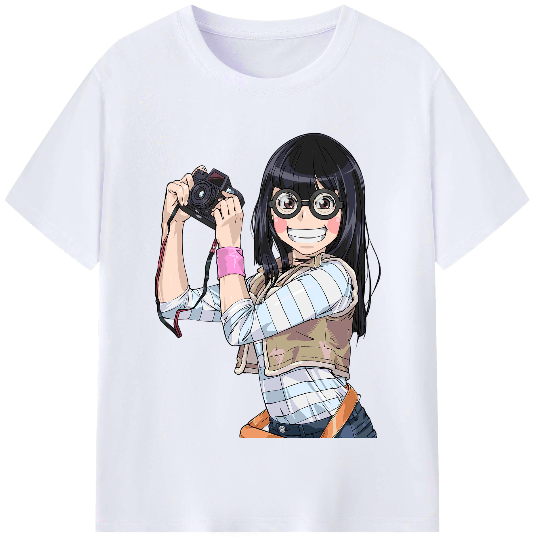 （画像用） 遊☆戯☆王 Yu-Gi-Oh! レディースカジュアルプリントTシャツ（綿100％）
