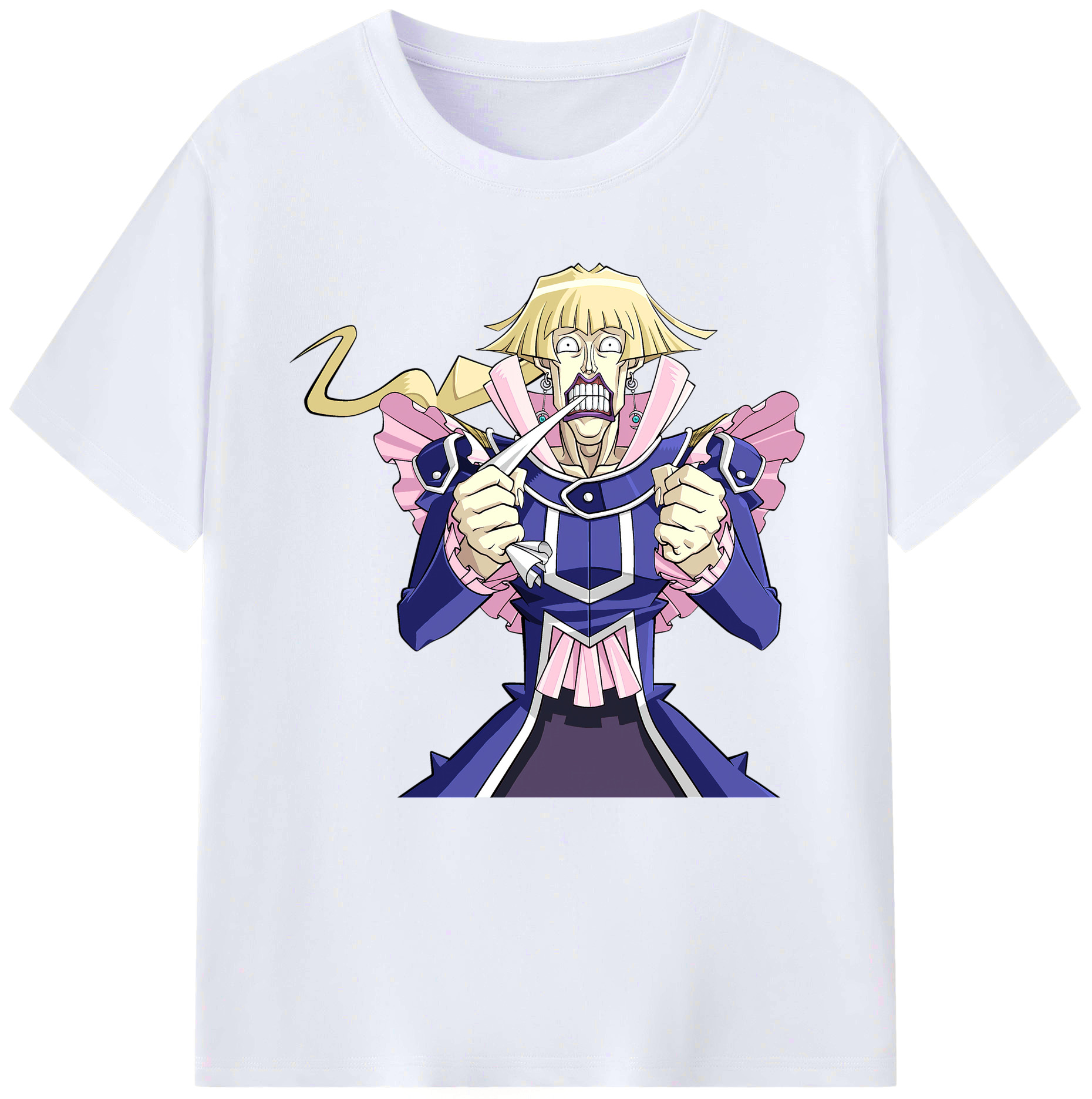 （画像用） 遊☆戯☆王 Yu-Gi-Oh! レディースカジュアルプリントTシャツ（綿100％）