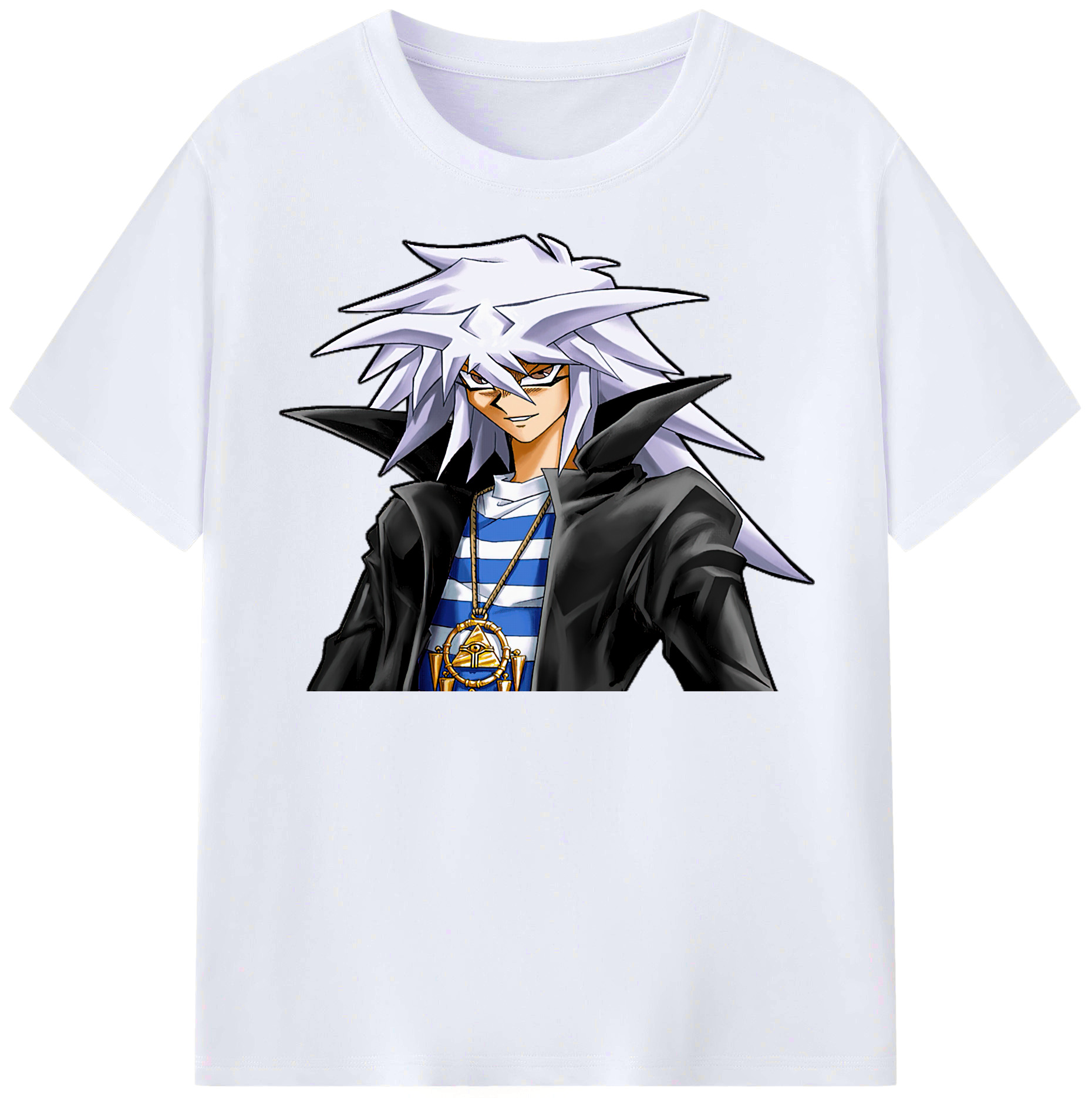 （画像用） 遊☆戯☆王 Yu-Gi-Oh! レディースカジュアルプリントTシャツ（綿100％）