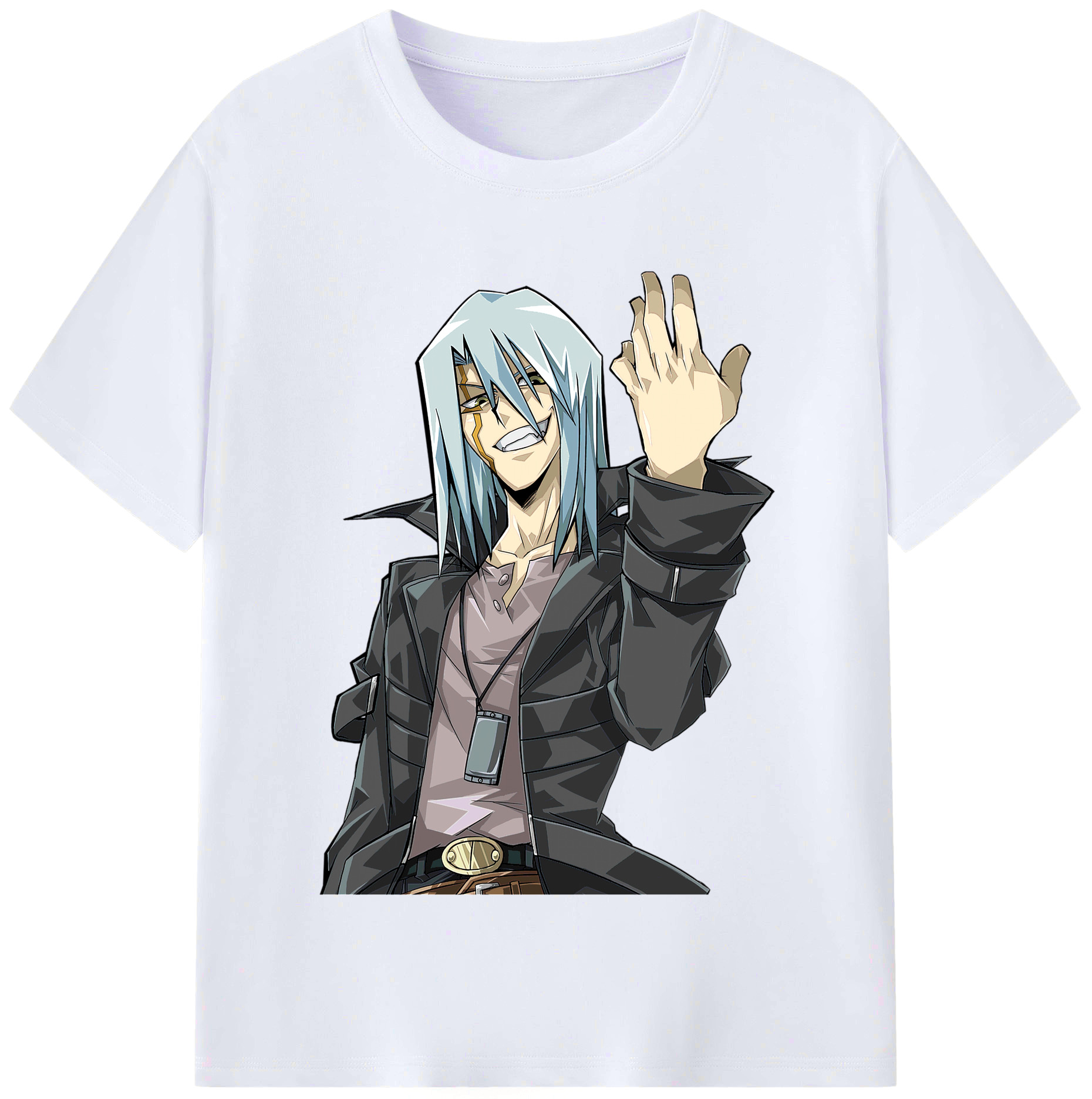 （画像用） 遊☆戯☆王 Yu-Gi-Oh! レディースカジュアルプリントTシャツ（綿100％）