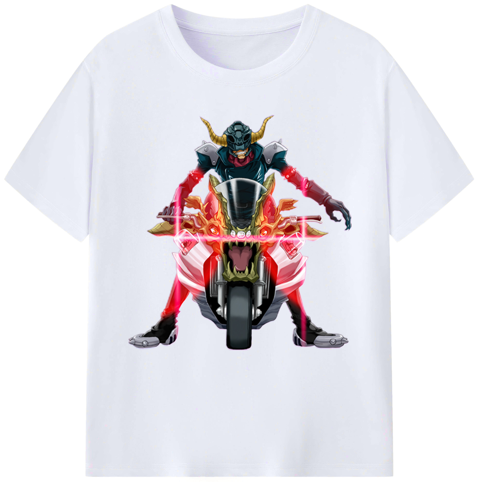 （画像用） 遊☆戯☆王 Yu-Gi-Oh! レディースカジュアルプリントTシャツ（綿100％）