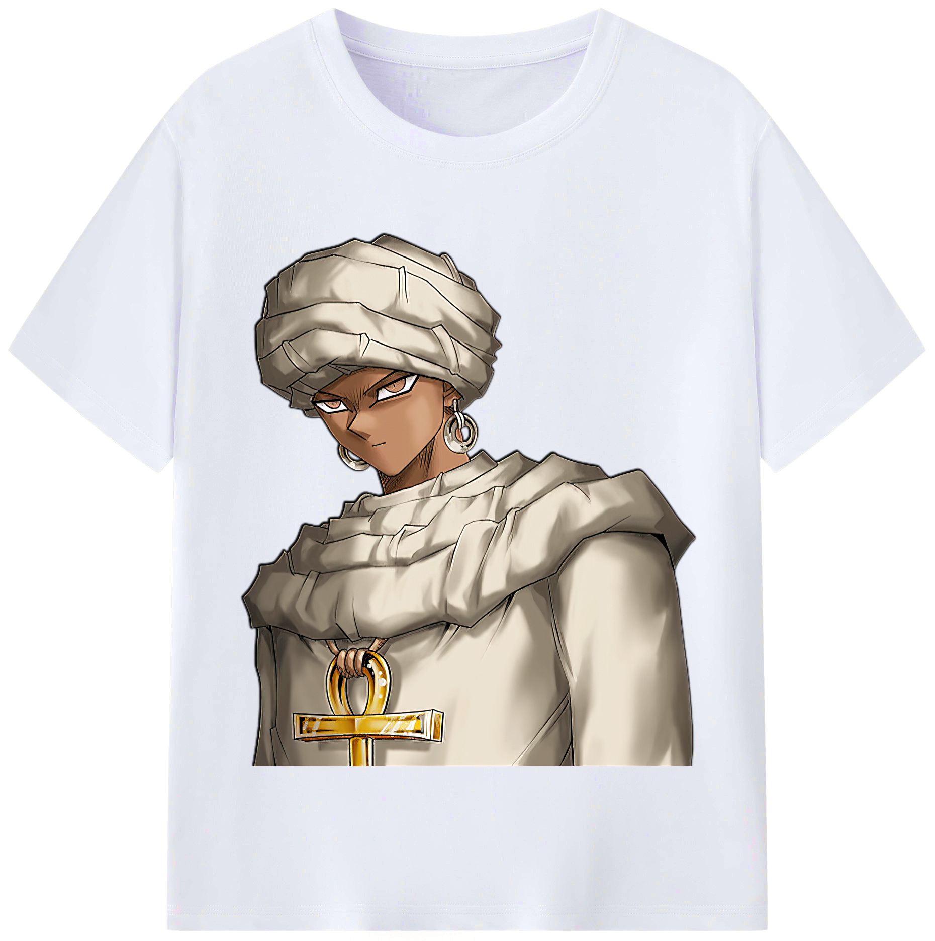 （画像用） 遊☆戯☆王 Yu-Gi-Oh! レディースカジュアルプリントTシャツ（綿100％）