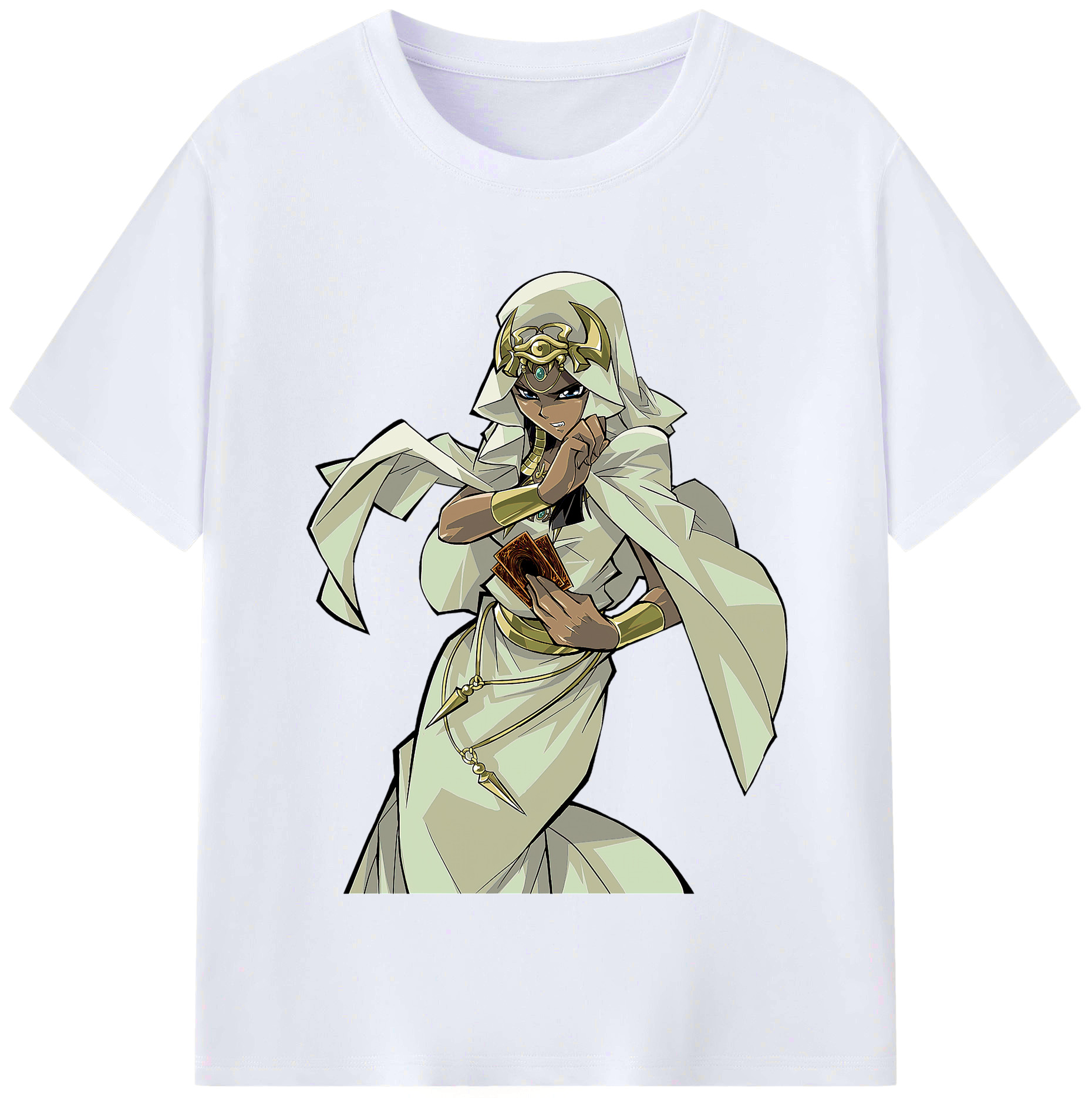 （画像用） 遊☆戯☆王 Yu-Gi-Oh! レディースカジュアルプリントTシャツ（綿100％）