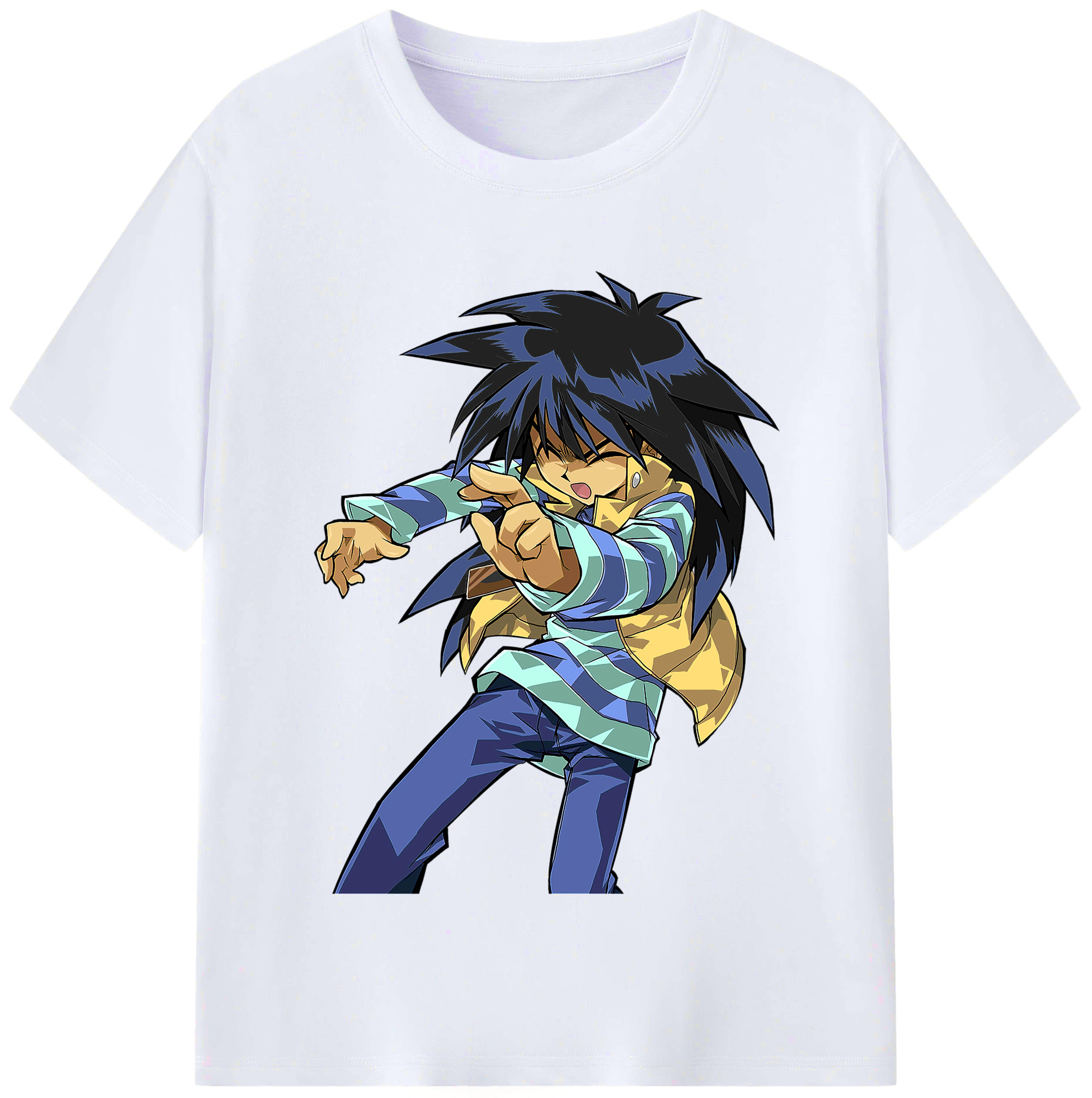 （画像用） 遊☆戯☆王 Yu-Gi-Oh! レディースカジュアルプリントTシャツ（綿100％）