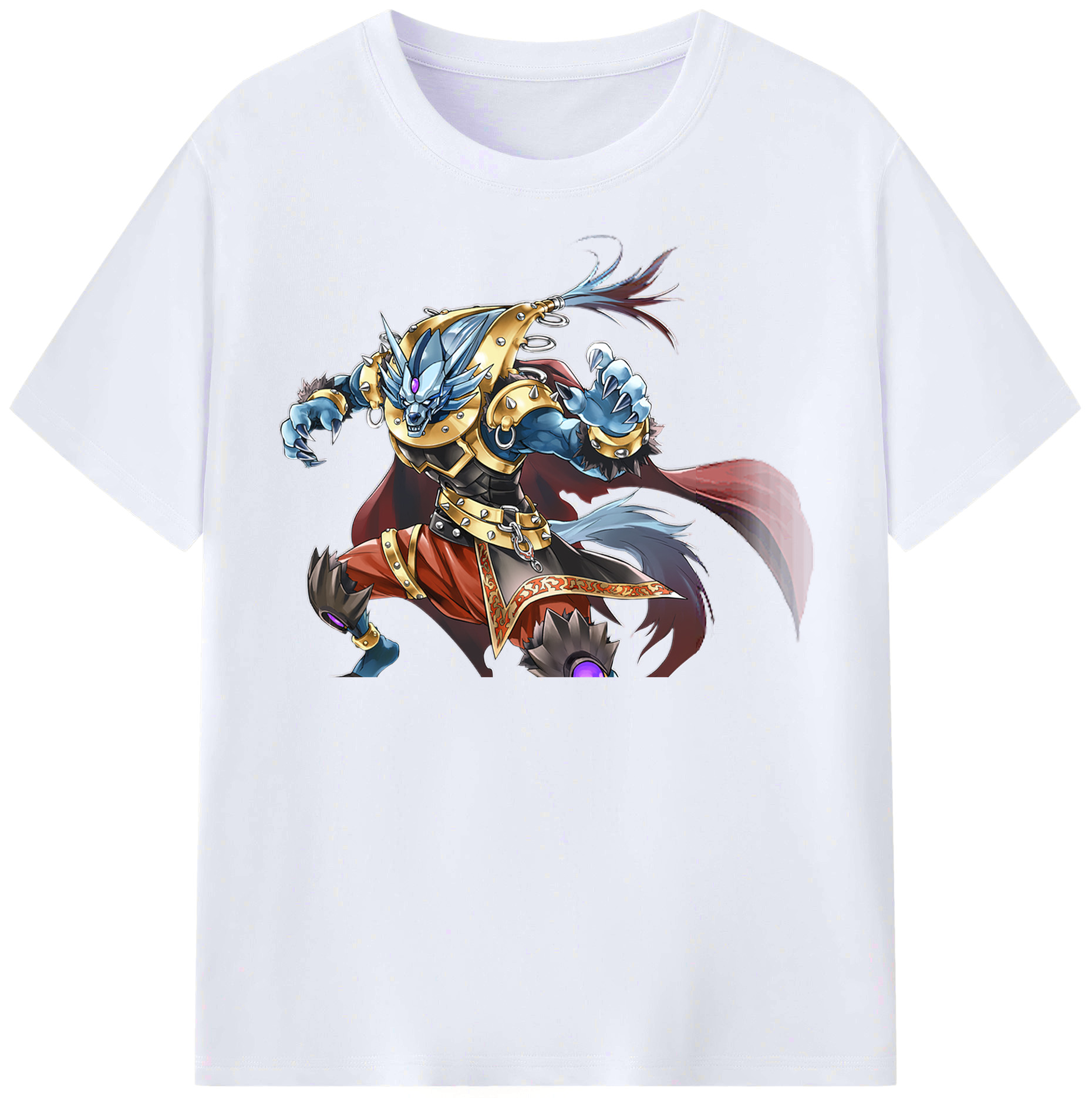 （画像用） 遊☆戯☆王 Yu-Gi-Oh! レディースカジュアルプリントTシャツ（綿100％）