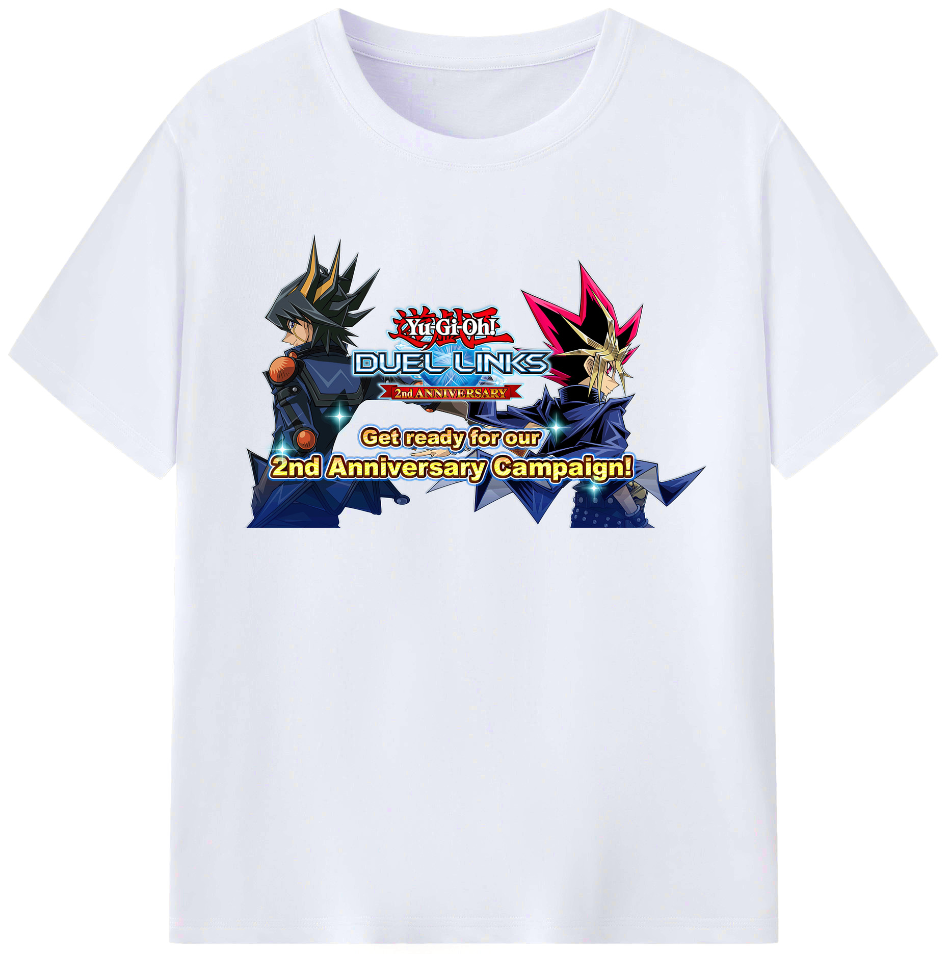 （画像用） 遊☆戯☆王 Yu-Gi-Oh! レディースカジュアルプリントTシャツ（綿100％）