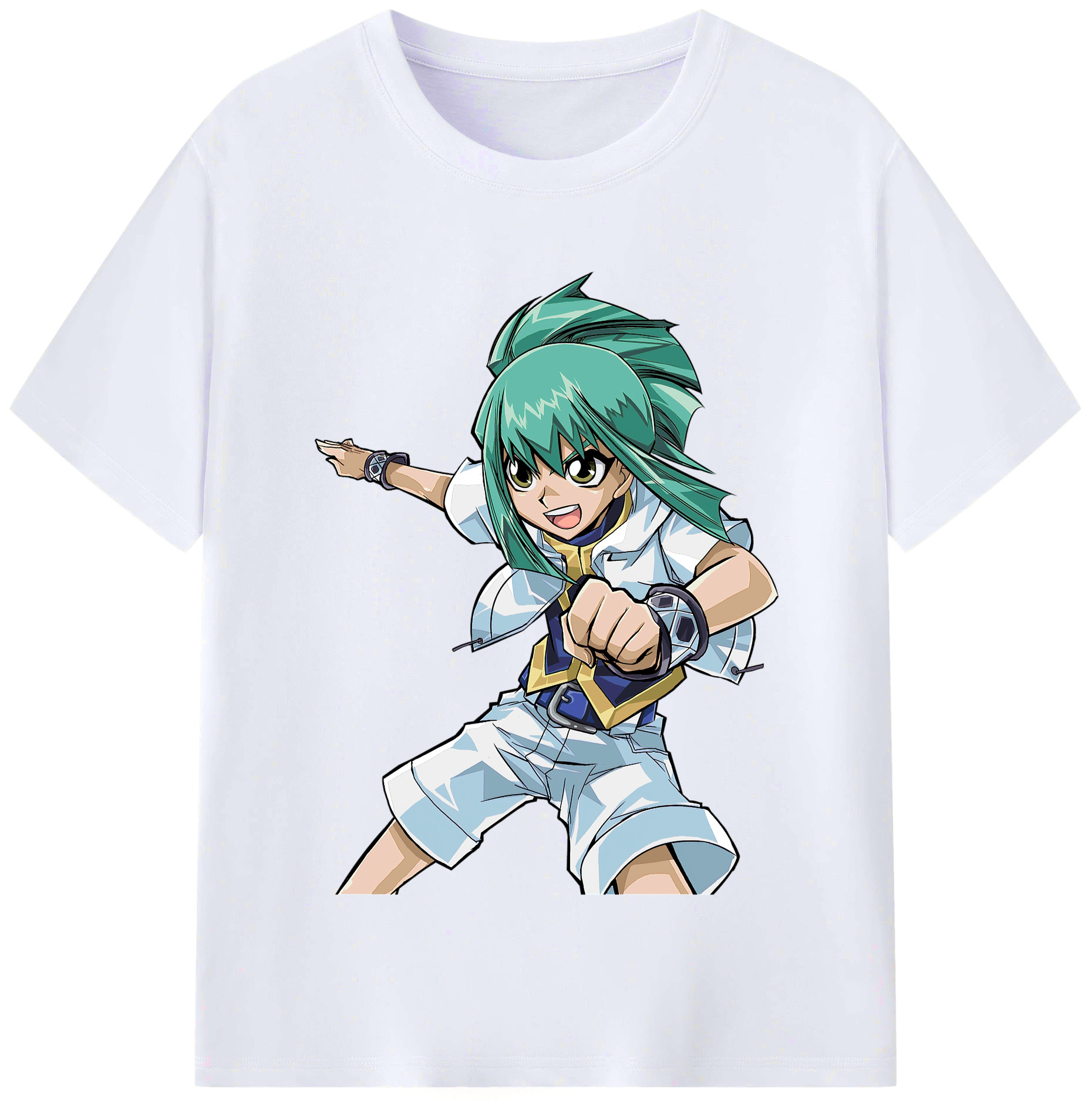 （画像用） 遊☆戯☆王 Yu-Gi-Oh! レディースカジュアルプリントTシャツ（綿100％）