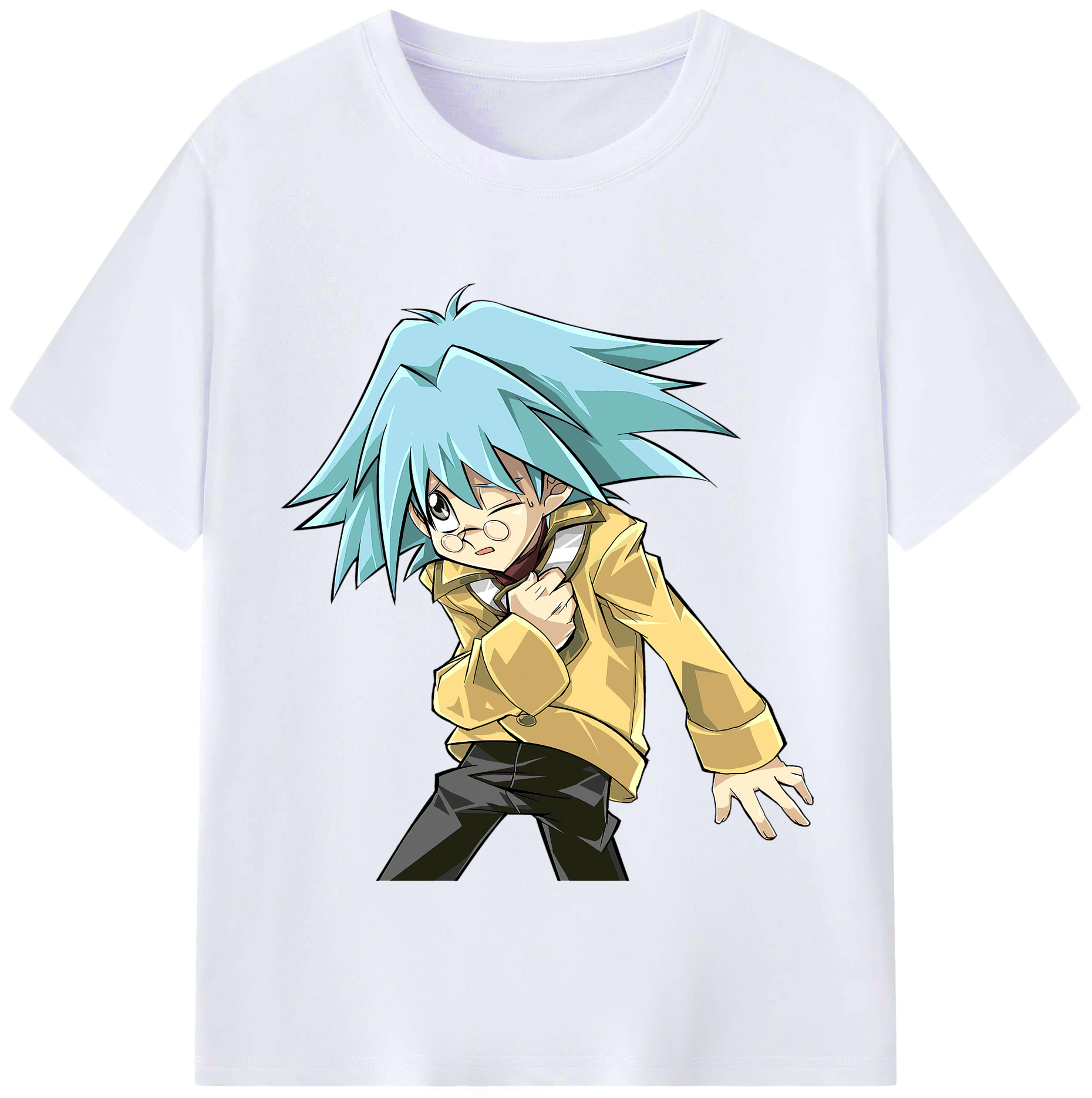 （画像用） 遊☆戯☆王 Yu-Gi-Oh! レディースカジュアルプリントTシャツ（綿100％）