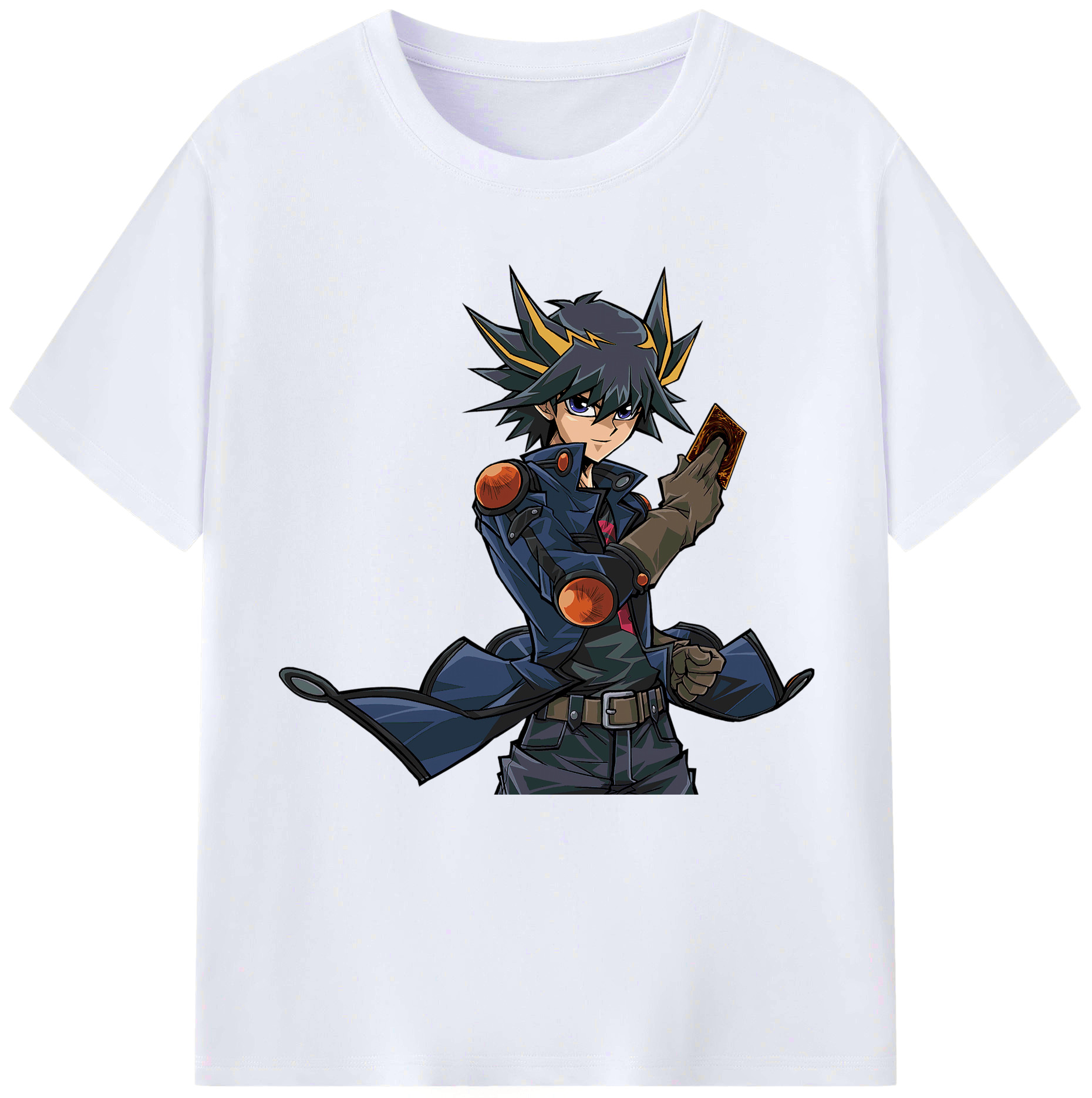（画像用） 遊☆戯☆王 Yu-Gi-Oh! レディースカジュアルプリントTシャツ（綿100％）