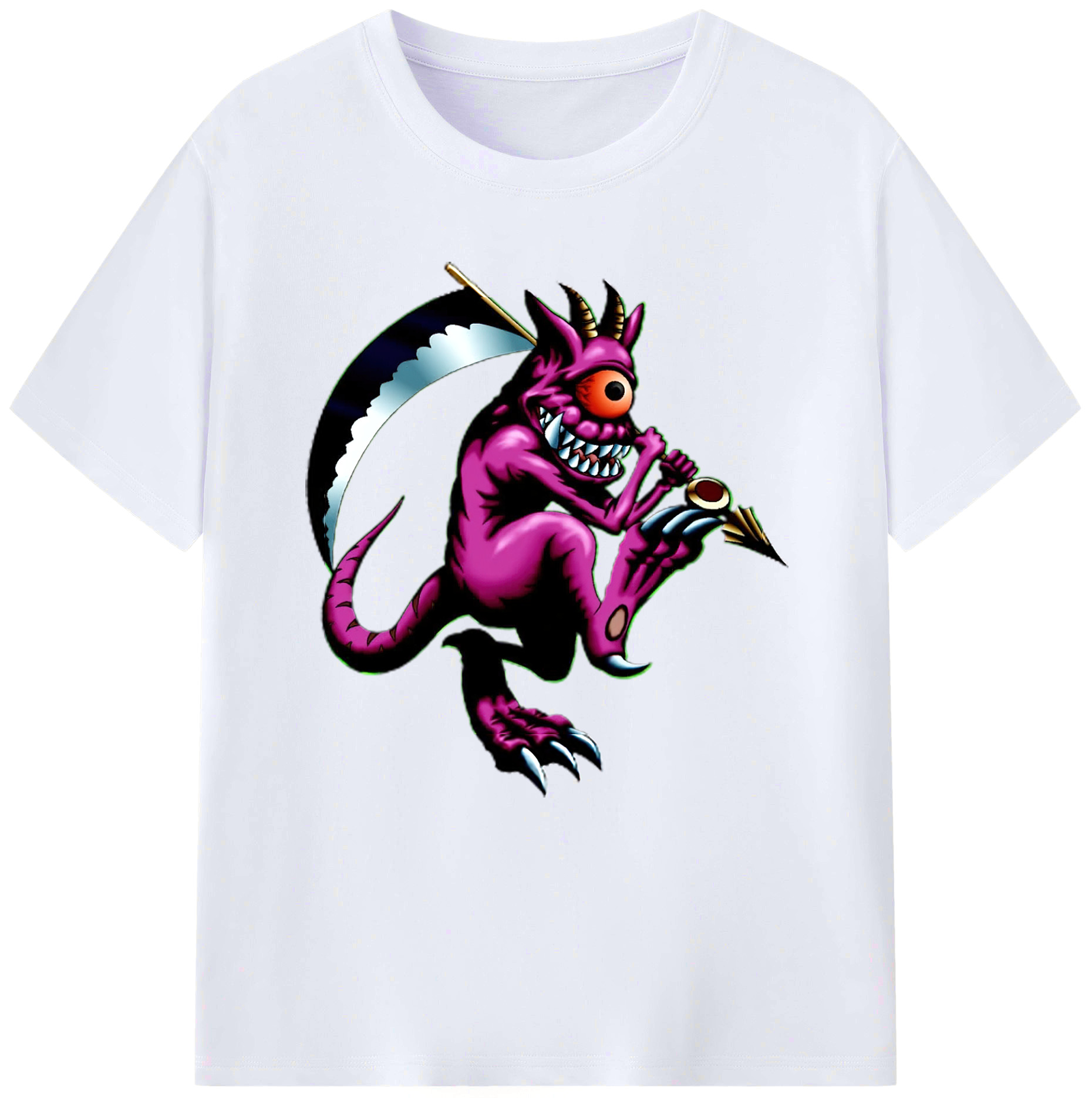 （画像用） 遊☆戯☆王 Yu-Gi-Oh! レディースカジュアルプリントTシャツ（綿100％）