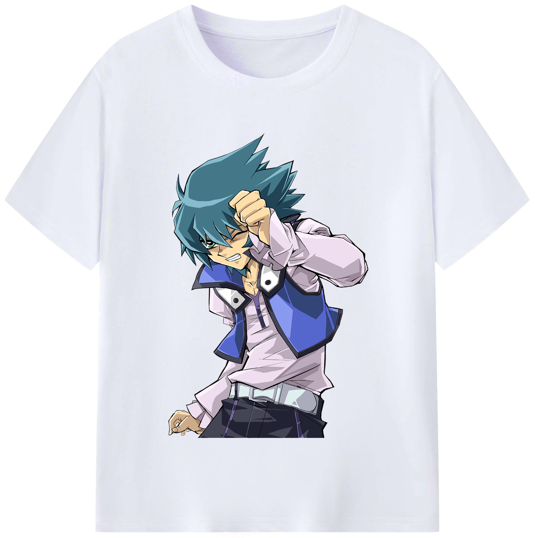 （画像用） 遊☆戯☆王 Yu-Gi-Oh! レディースカジュアルプリントTシャツ（綿100％）