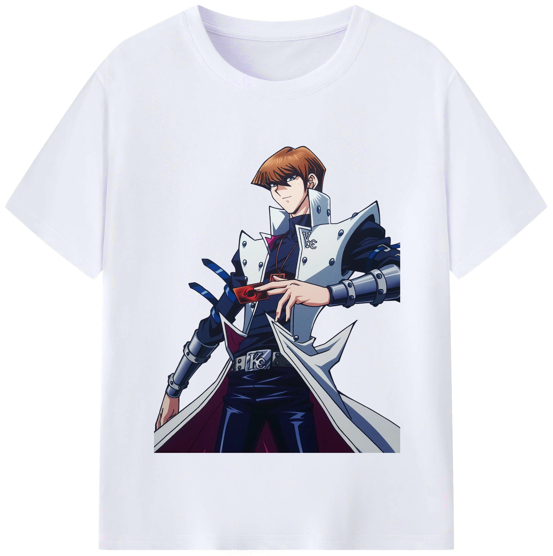 （画像用） 遊☆戯☆王 Yu-Gi-Oh! レディースカジュアルプリントTシャツ（綿100％）